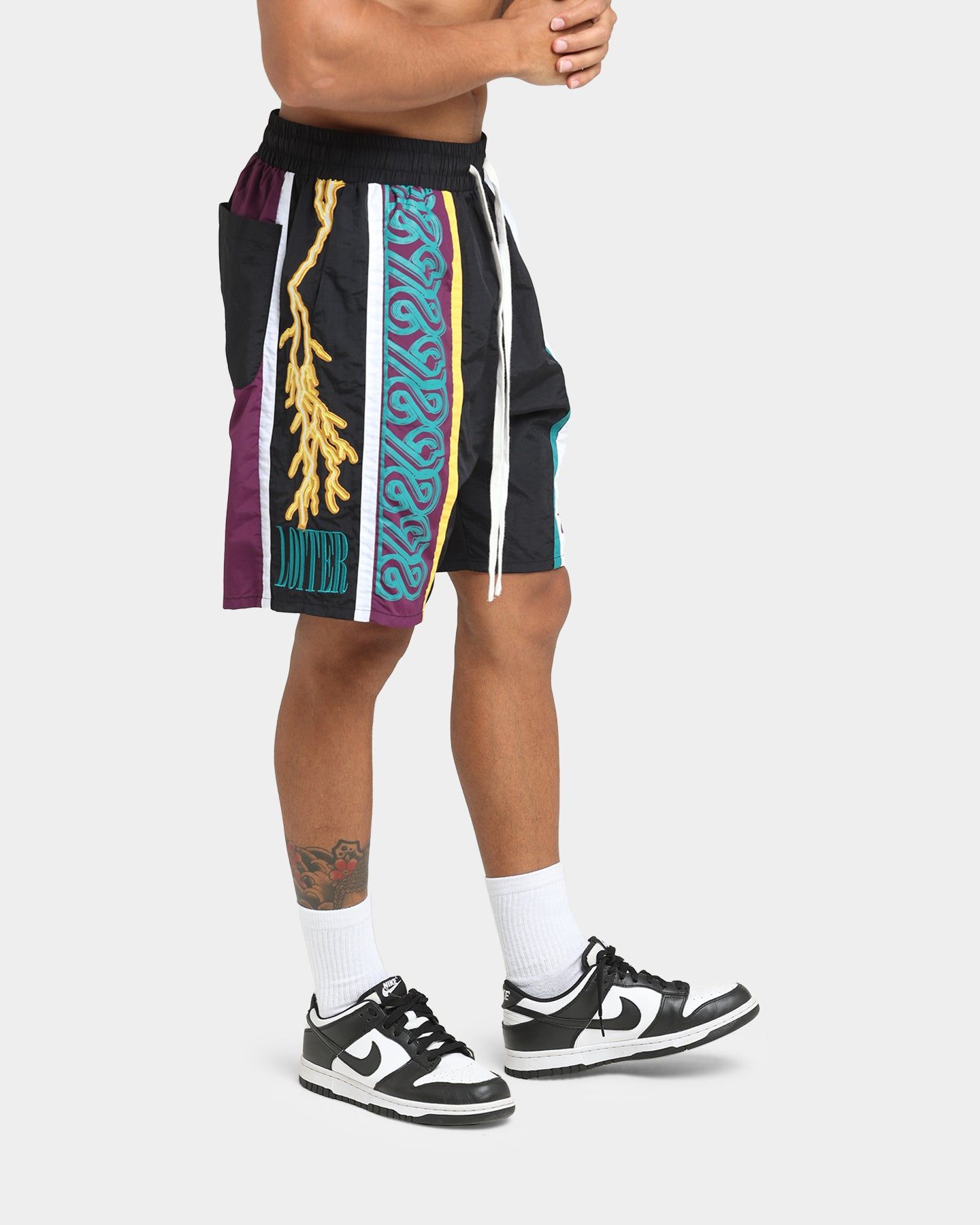 Loiter Daytona Walk Shorts Black/Purple/Teal sold by Culture Kings product image thumbnail 5