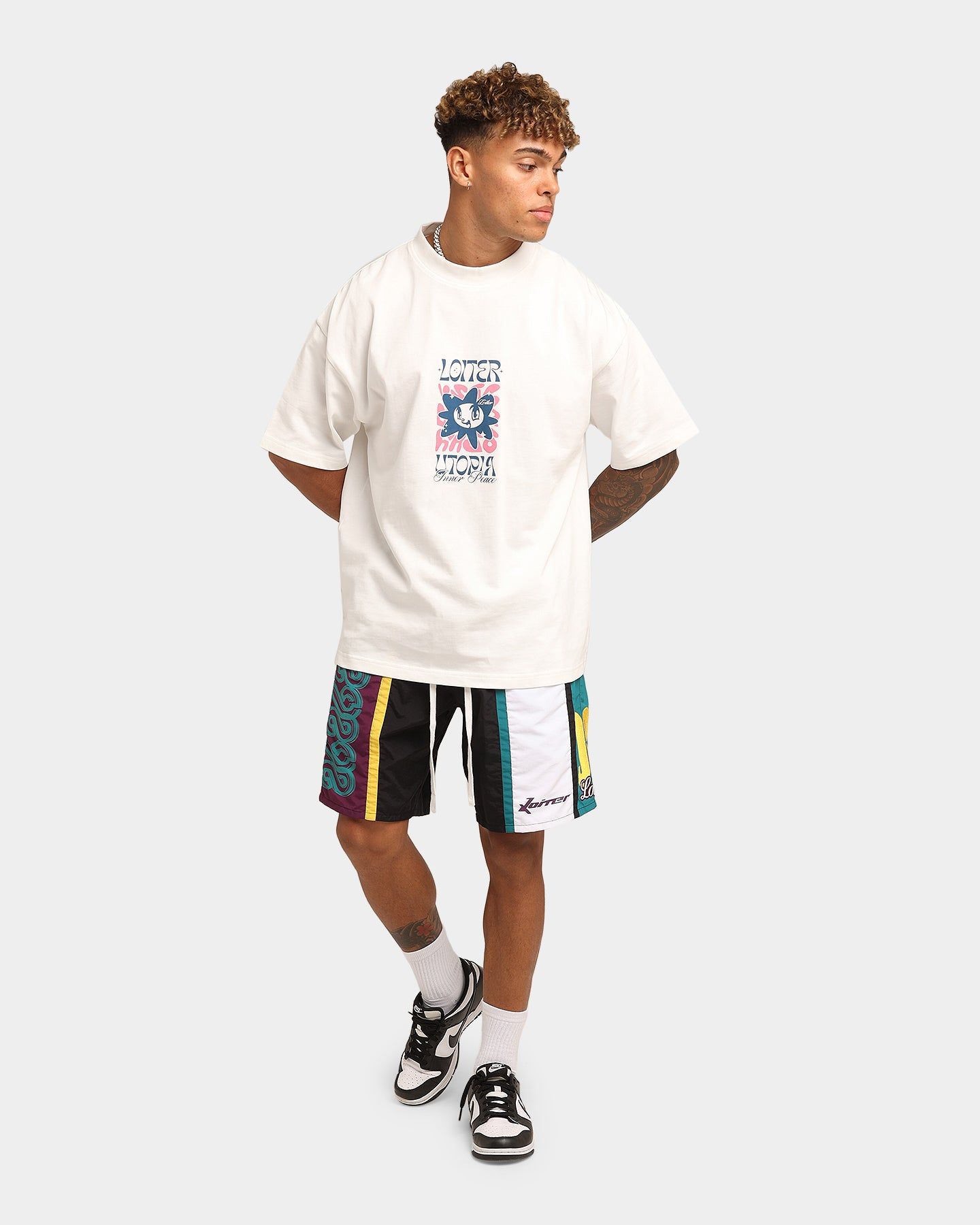 Loiter Daytona Walk Shorts Black/Purple/Teal sold by Culture Kings product image thumbnail 2