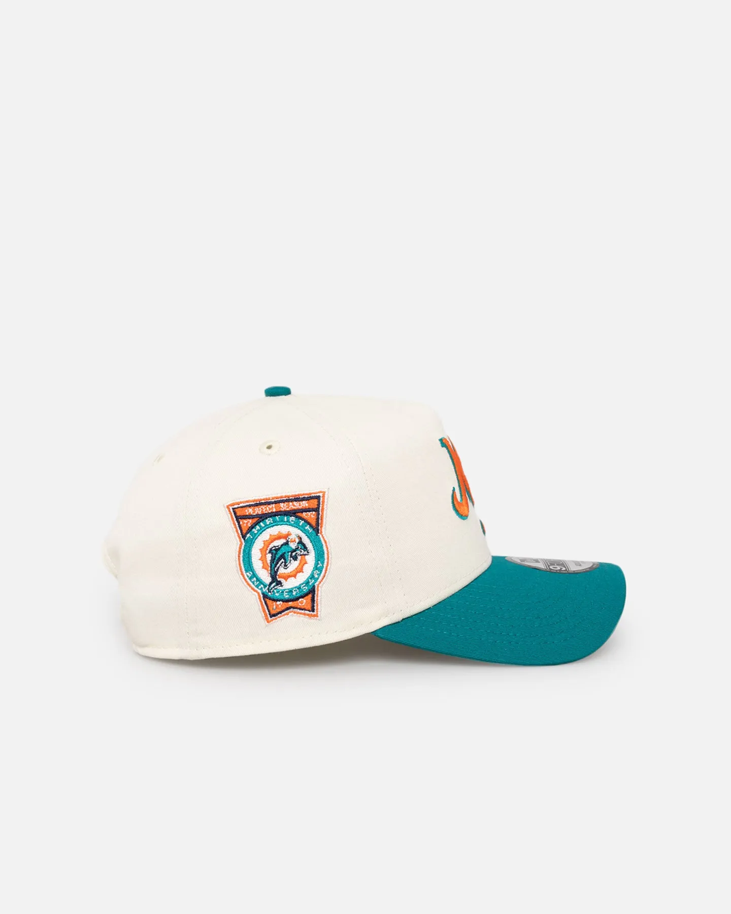 New Era Miami Dolphins 'NFL City Originals' 9FORTY A-Frame Snapback Chrome White/OTC sold by Culture Kings product image thumbnail 3