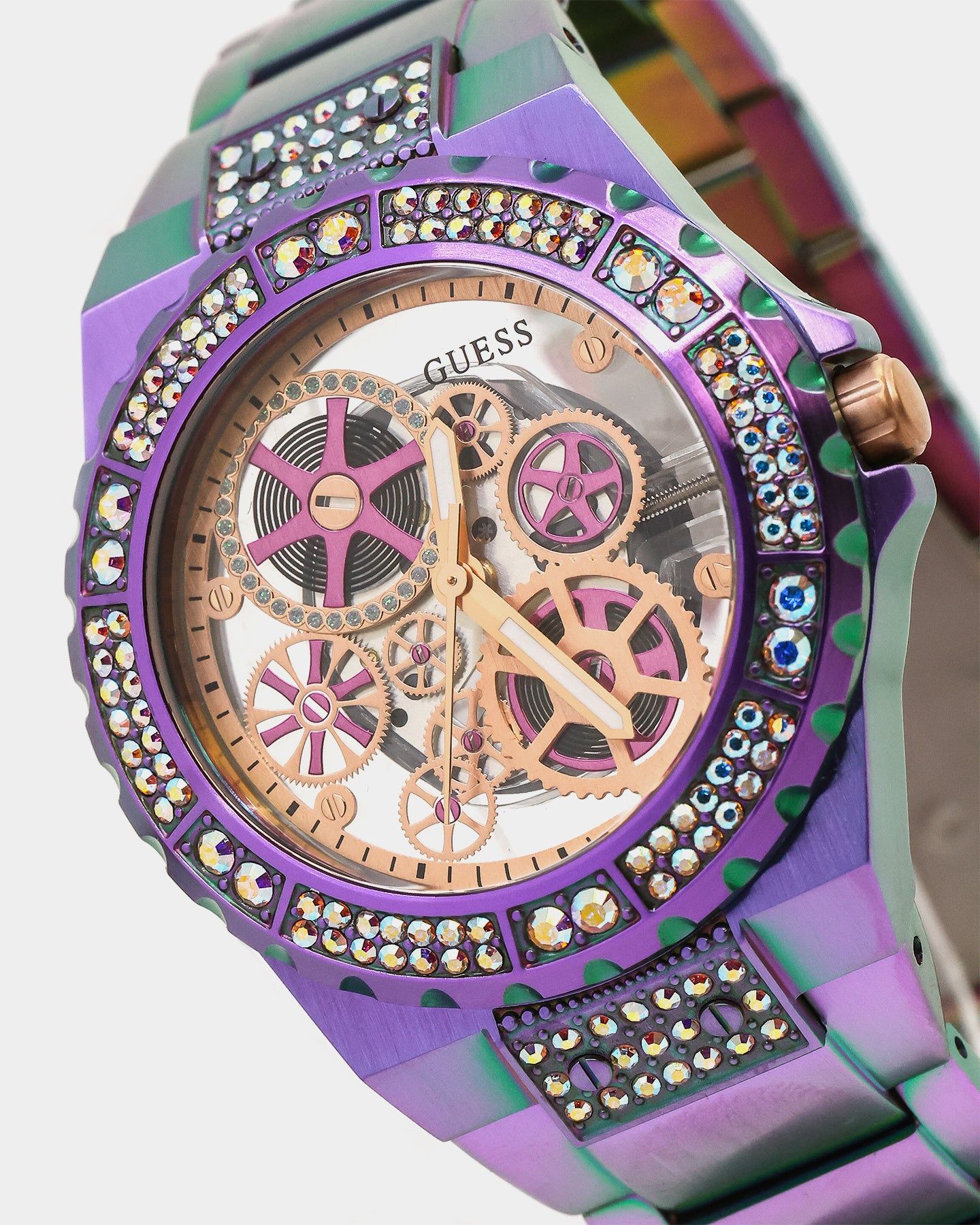 Guess Mainline Reveal Iridescent Watch Iridescent sold by Culture Kings product image thumbnail 4