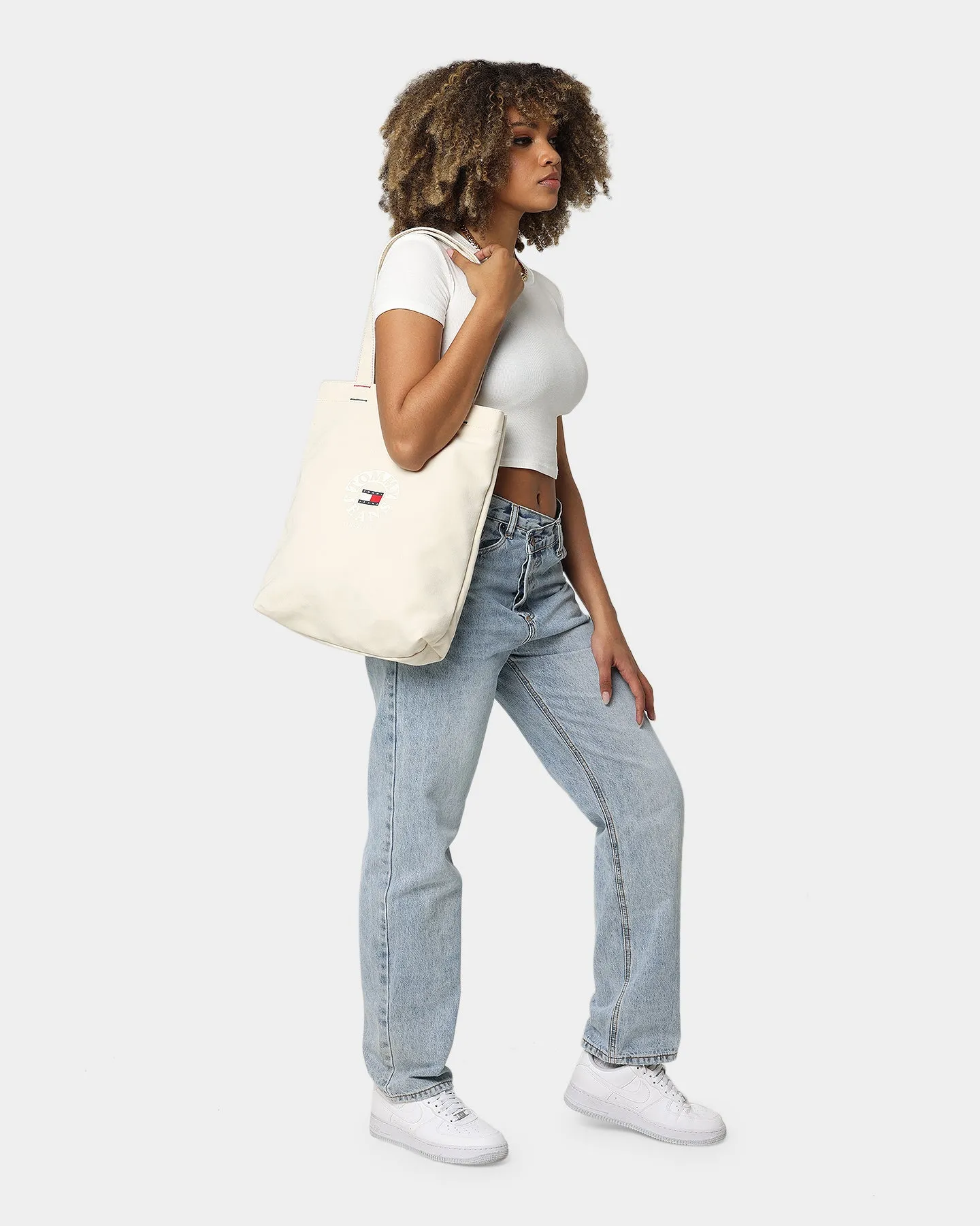 Tommy Jeans Logo Canvas Bag Natural sold by Culture Kings product image thumbnail 3