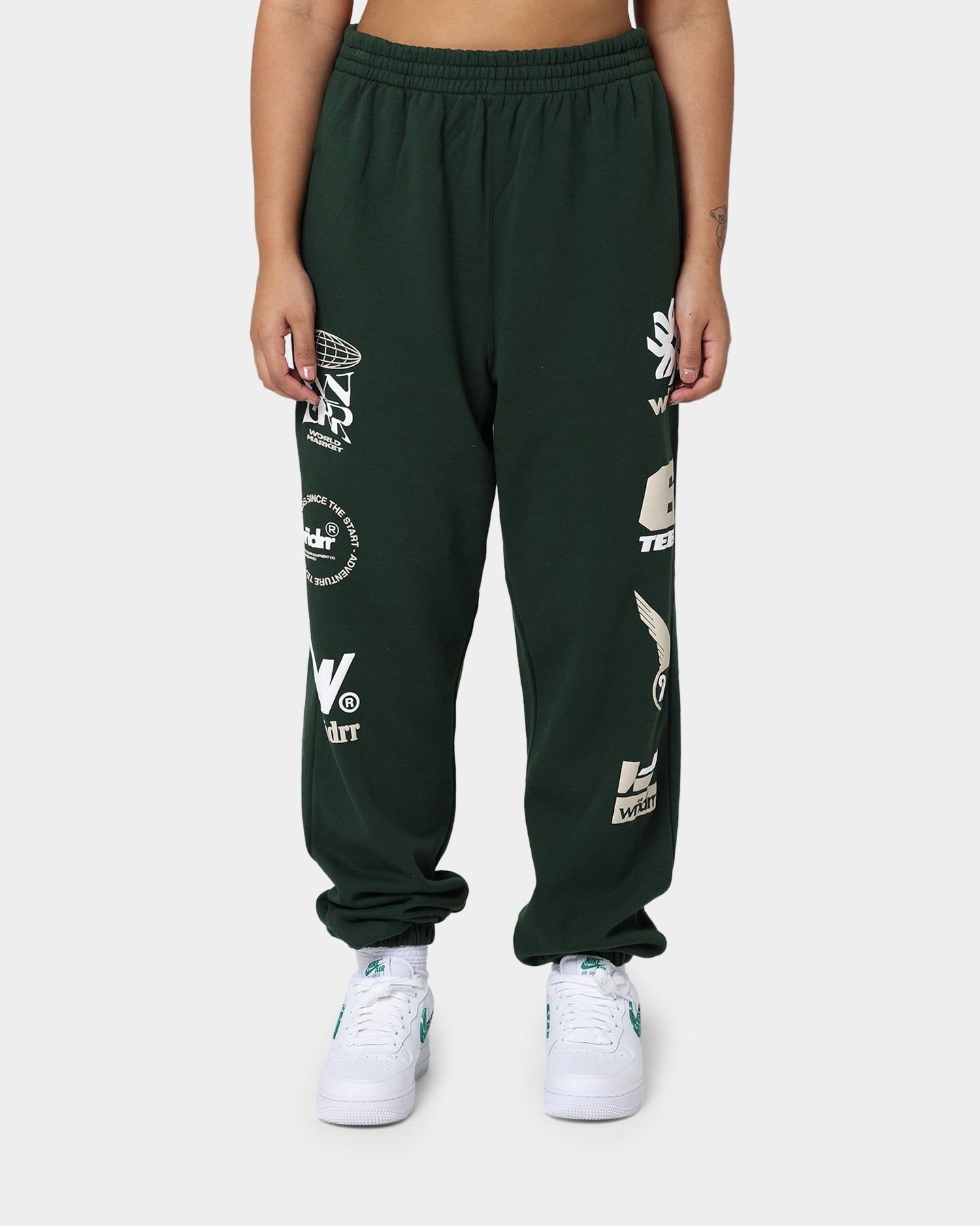 WNDRR Market Track Pants Forest Green sold by Culture Kings product image thumbnail 3