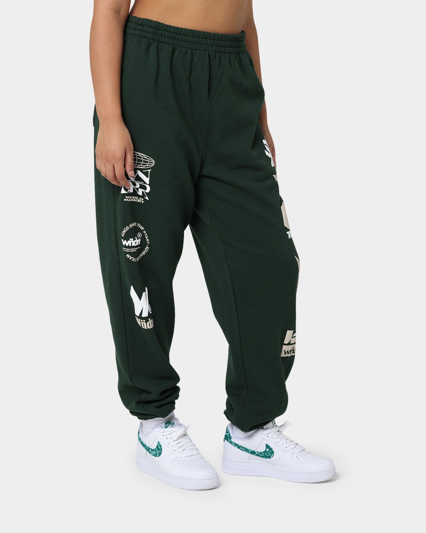 WNDRR Market Track Pants Forest Green sold by Culture Kings product image thumbnail 5