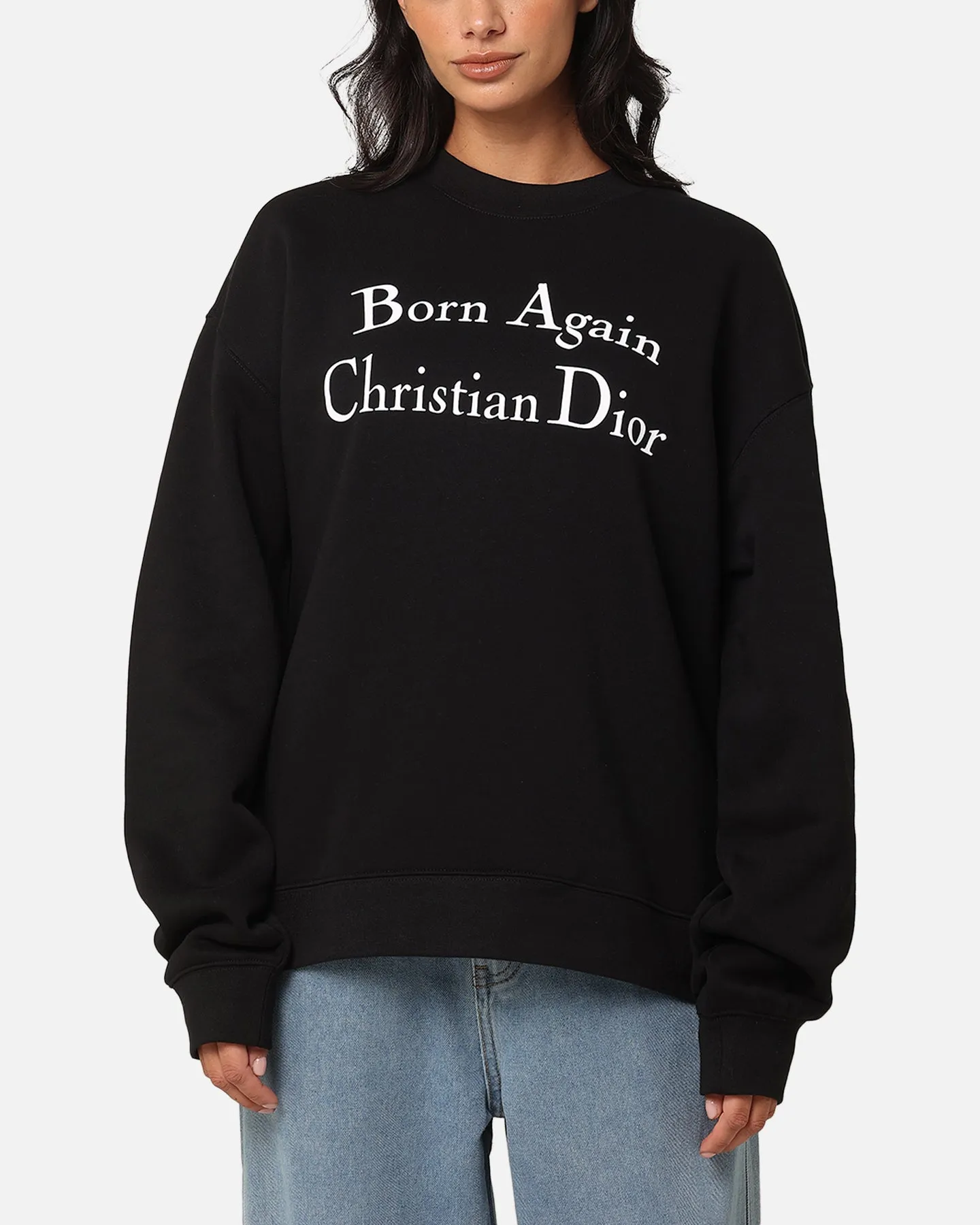 Secret Club Born Again Crewneck Black sold by Culture Kings