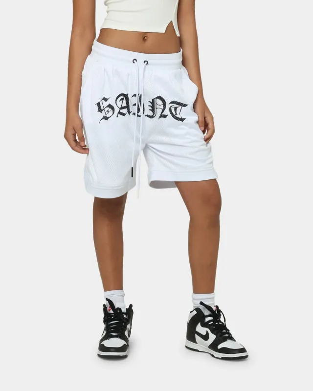 Saint Morta Day of the Dead Basketball Shorts White/Black sold by Culture Kings