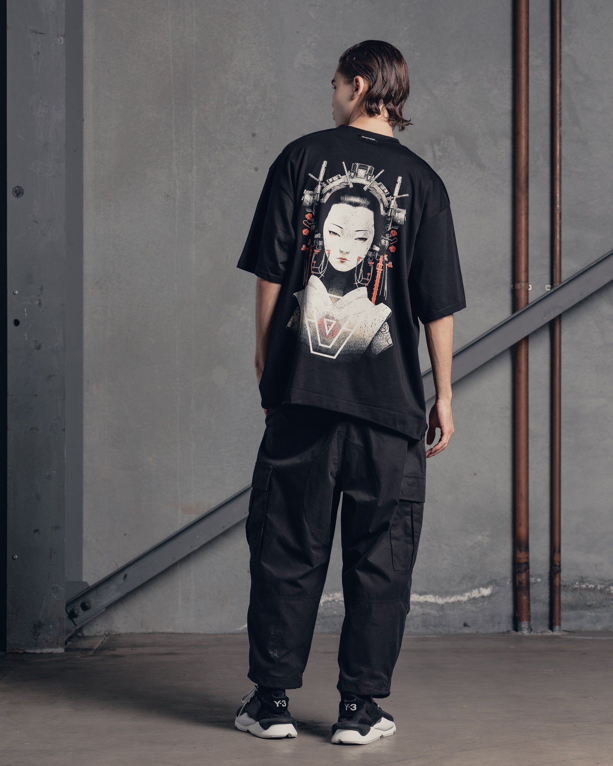 The Anti Order Geisha Baggy T-Shirt Black sold by Culture Kings product image thumbnail 2
