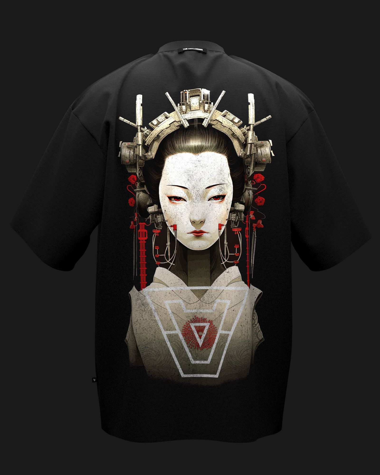 The Anti Order Geisha Baggy T-Shirt Black sold by Culture Kings