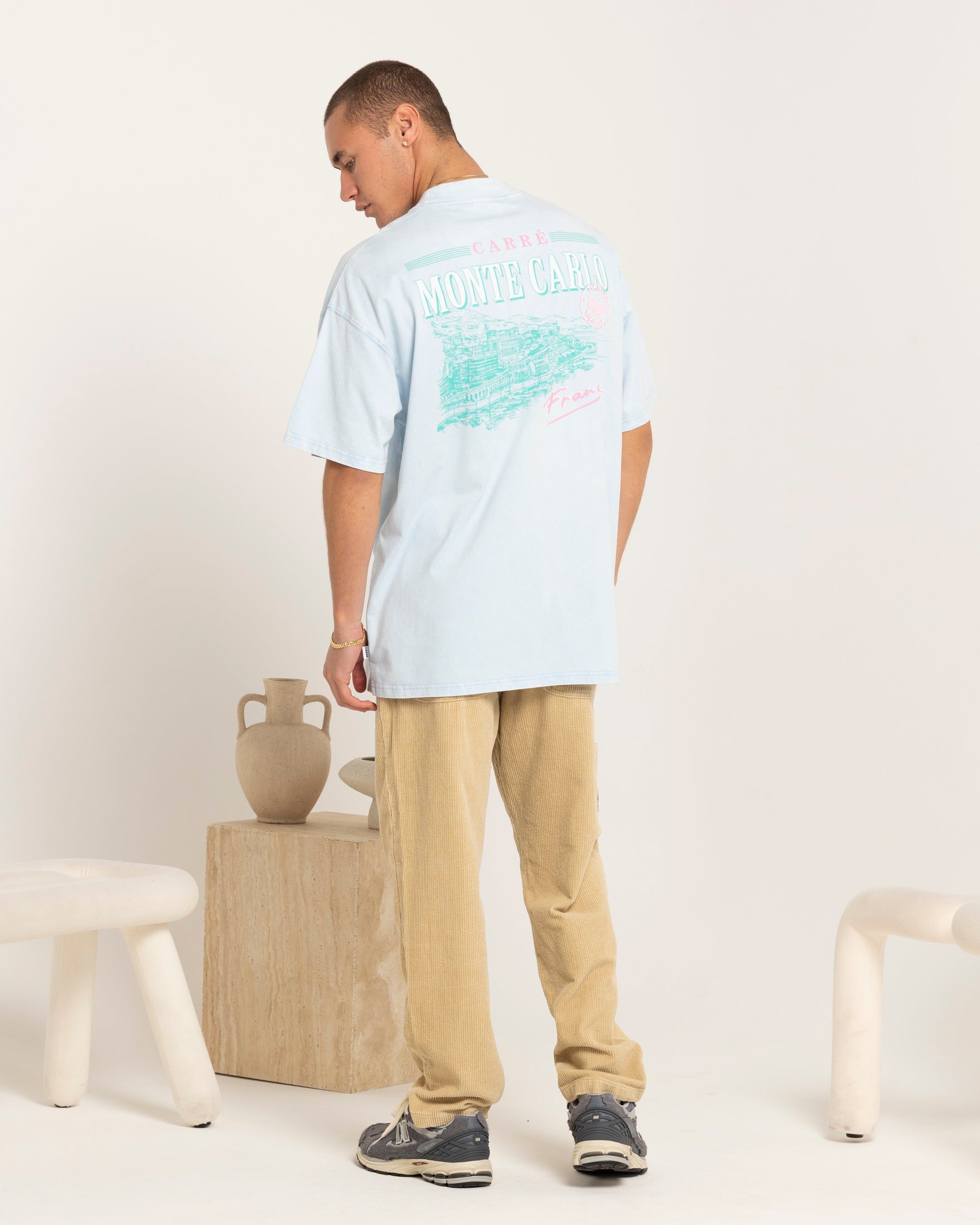 Carre Monte Carlo Oversized T-Shirt Light Blue sold by Culture Kings product image thumbnail 3