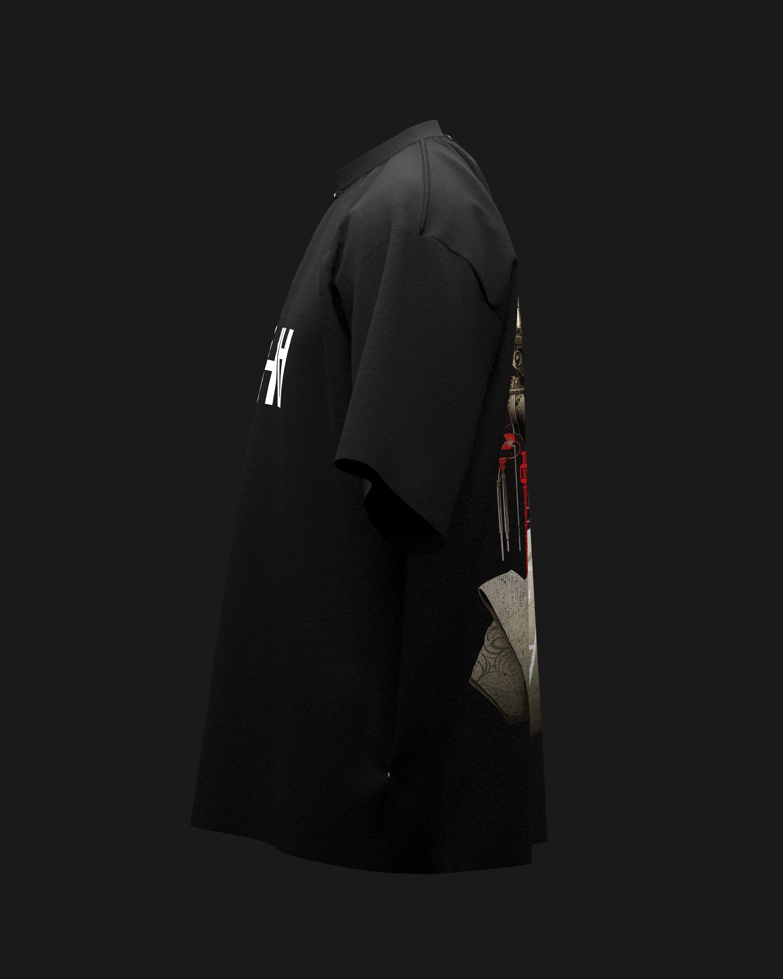 The Anti Order Geisha Baggy T-Shirt Black sold by Culture Kings product image thumbnail 4