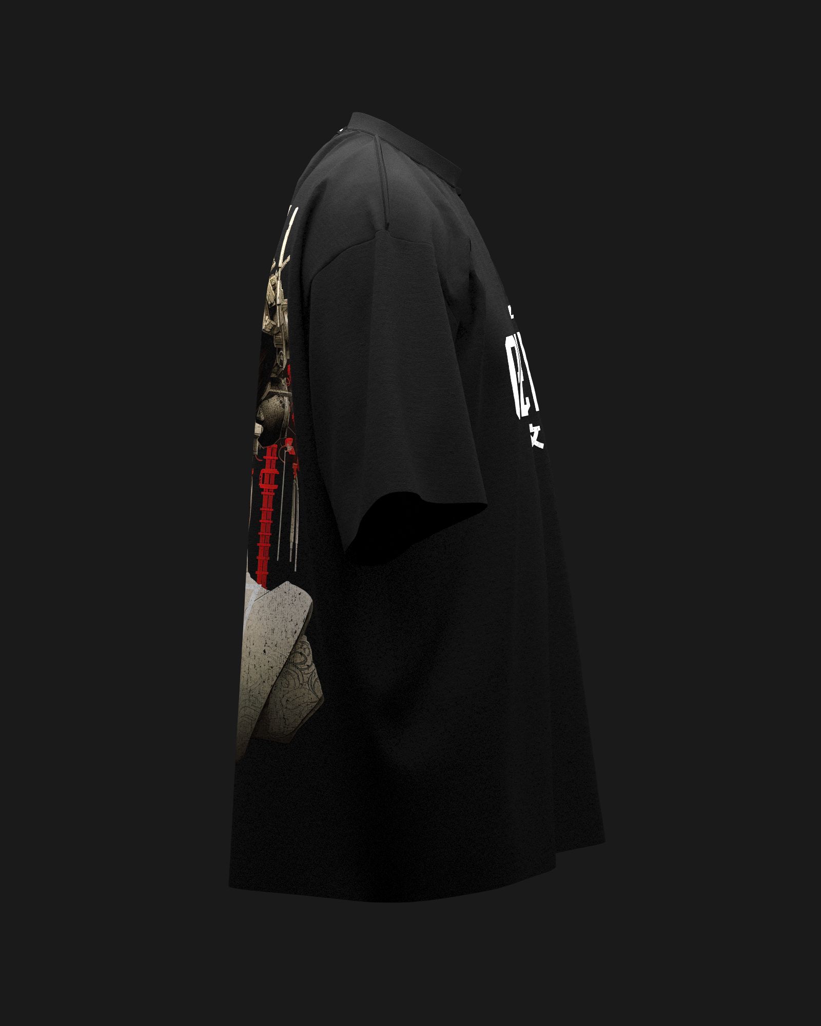 The Anti Order Geisha Baggy T-Shirt Black sold by Culture Kings product image thumbnail 3