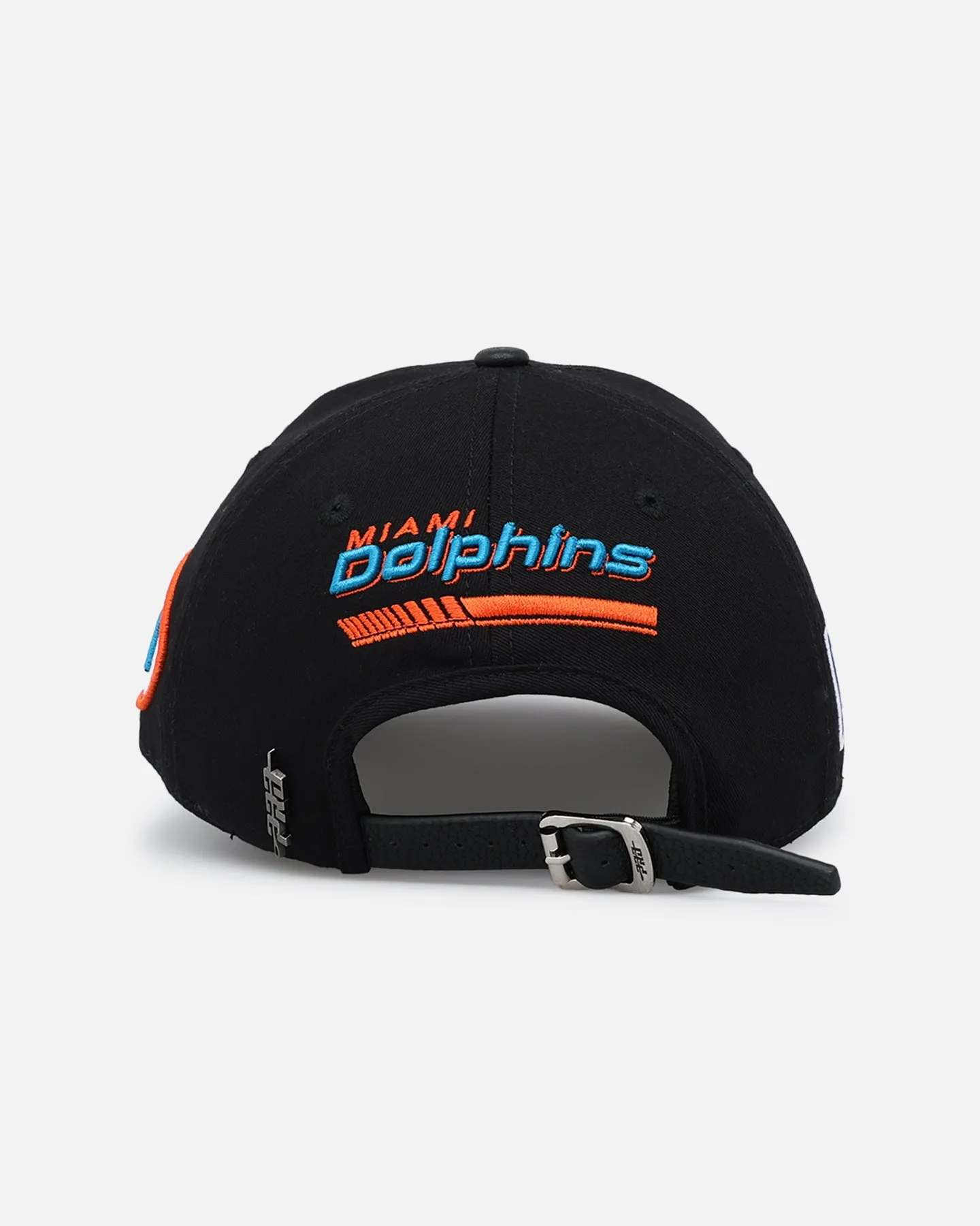 Pro Standard Miami Dolphins Fast Lane Logo Dad Hat Strapback Black sold by Culture Kings product image thumbnail 2