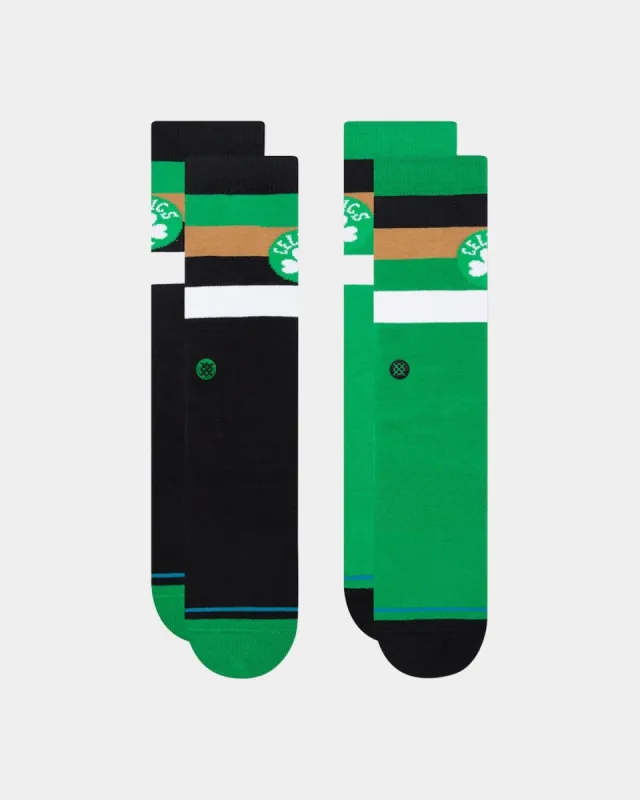 Stance X NBA Boston Celtics St Crewcut Socks 2 Pack Green sold by Culture Kings