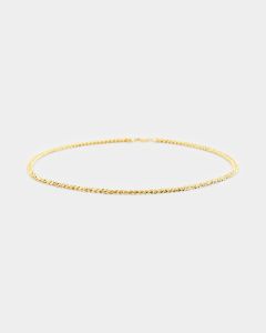 House Of Auric 5mm Cuban Link Chain 18K Gold Vermeil sold by Culture Kings