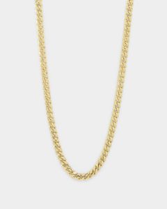 House Of Auric 5mm Cuban Link Chain 18K Gold Vermeil sold by Culture Kings