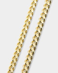 House Of Auric 5mm Cuban Link Chain 18K Gold Vermeil sold by Culture Kings
