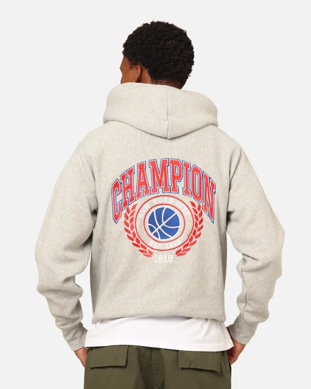 Champion Reverse Weave Field Basketball Hoodie Oxford Heather sold by Culture Kings