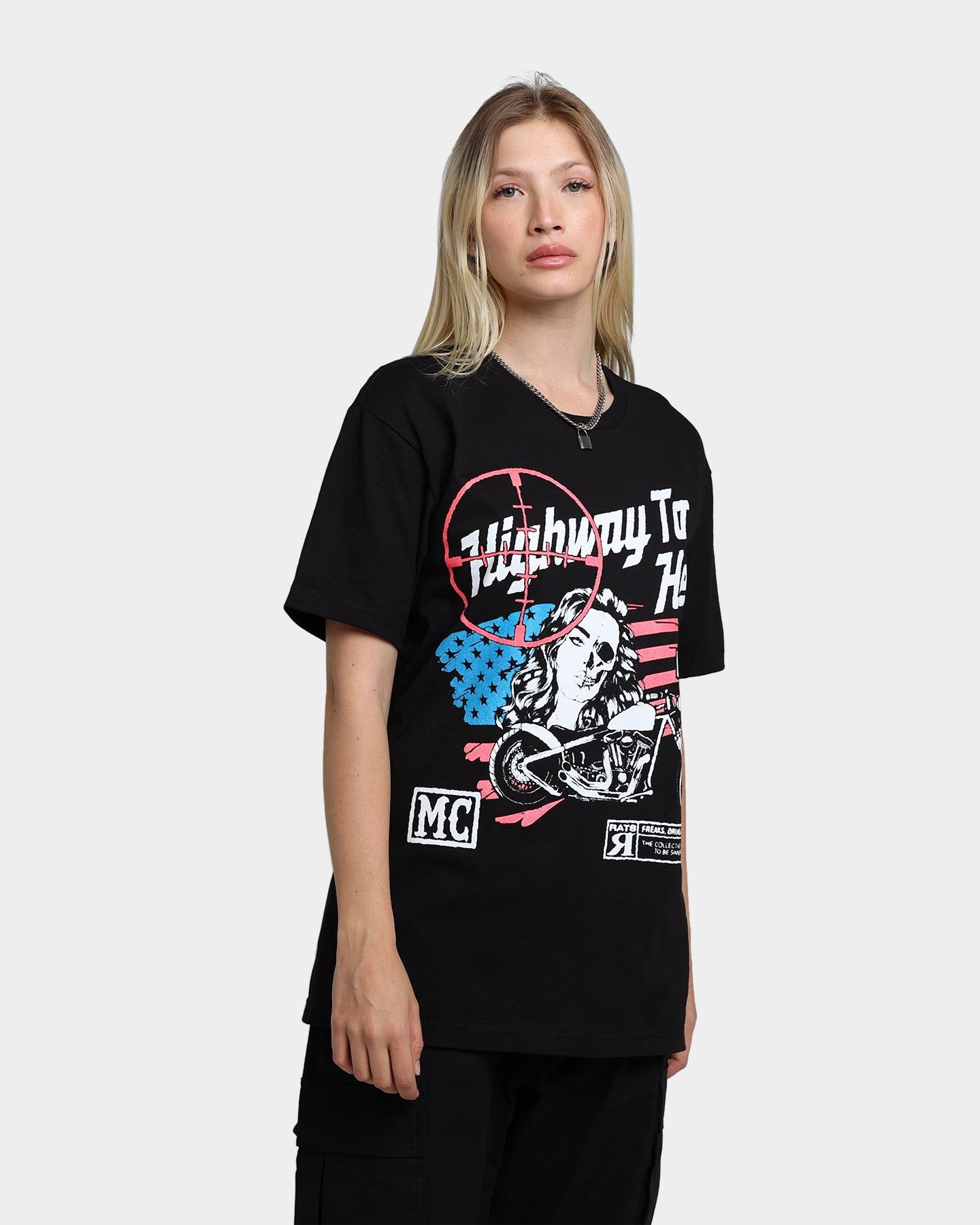 Rats Get Fat Highway To Hell T-Shirt Black sold by Culture Kings