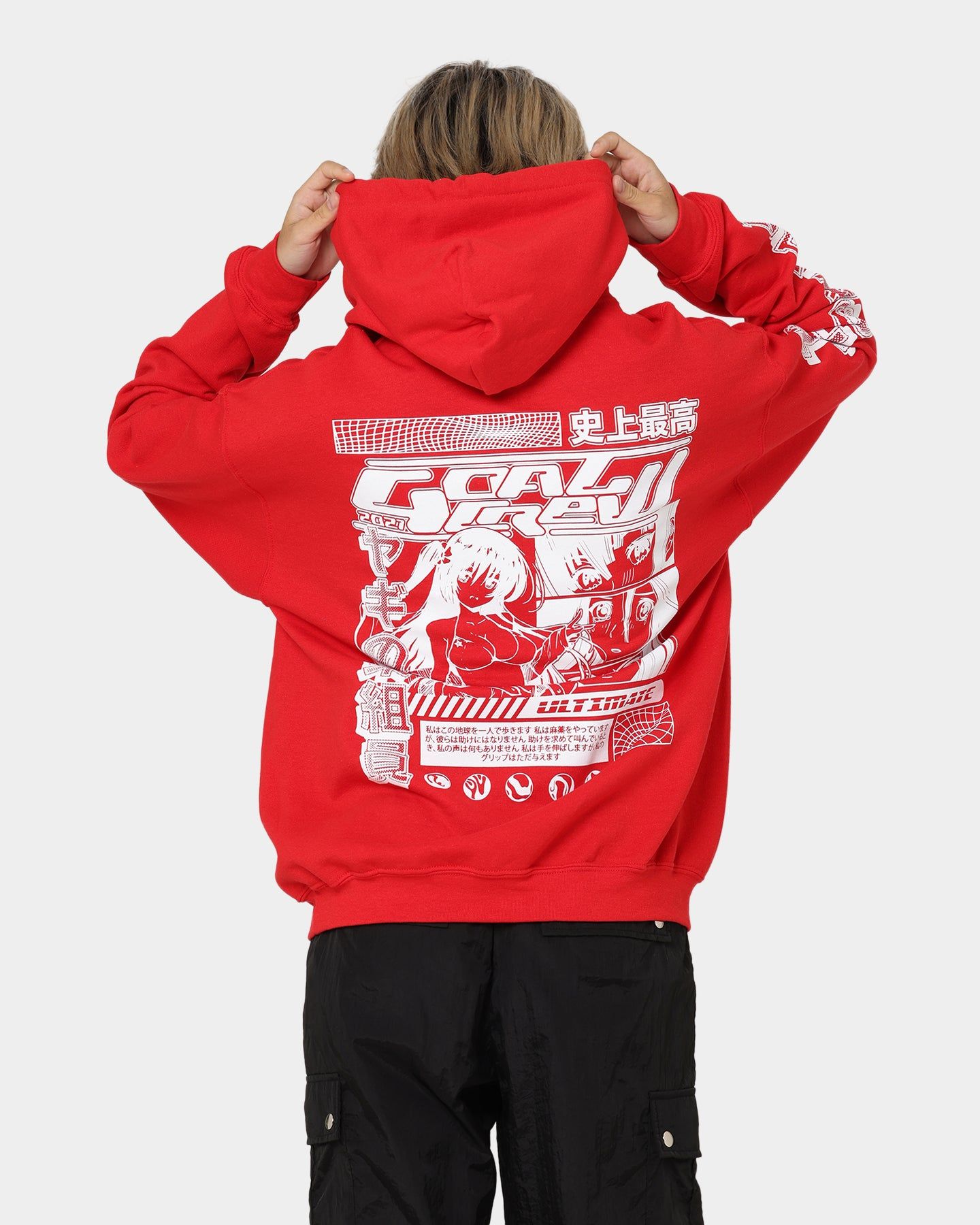 Goat Crew Anime Hoodie Red sold by Culture Kings