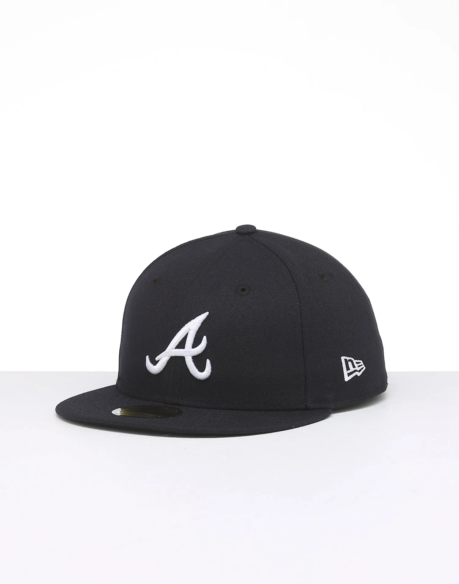 New Era Atlanta Braves 59FIFTY Fitted Navy/OTC sold by Culture Kings