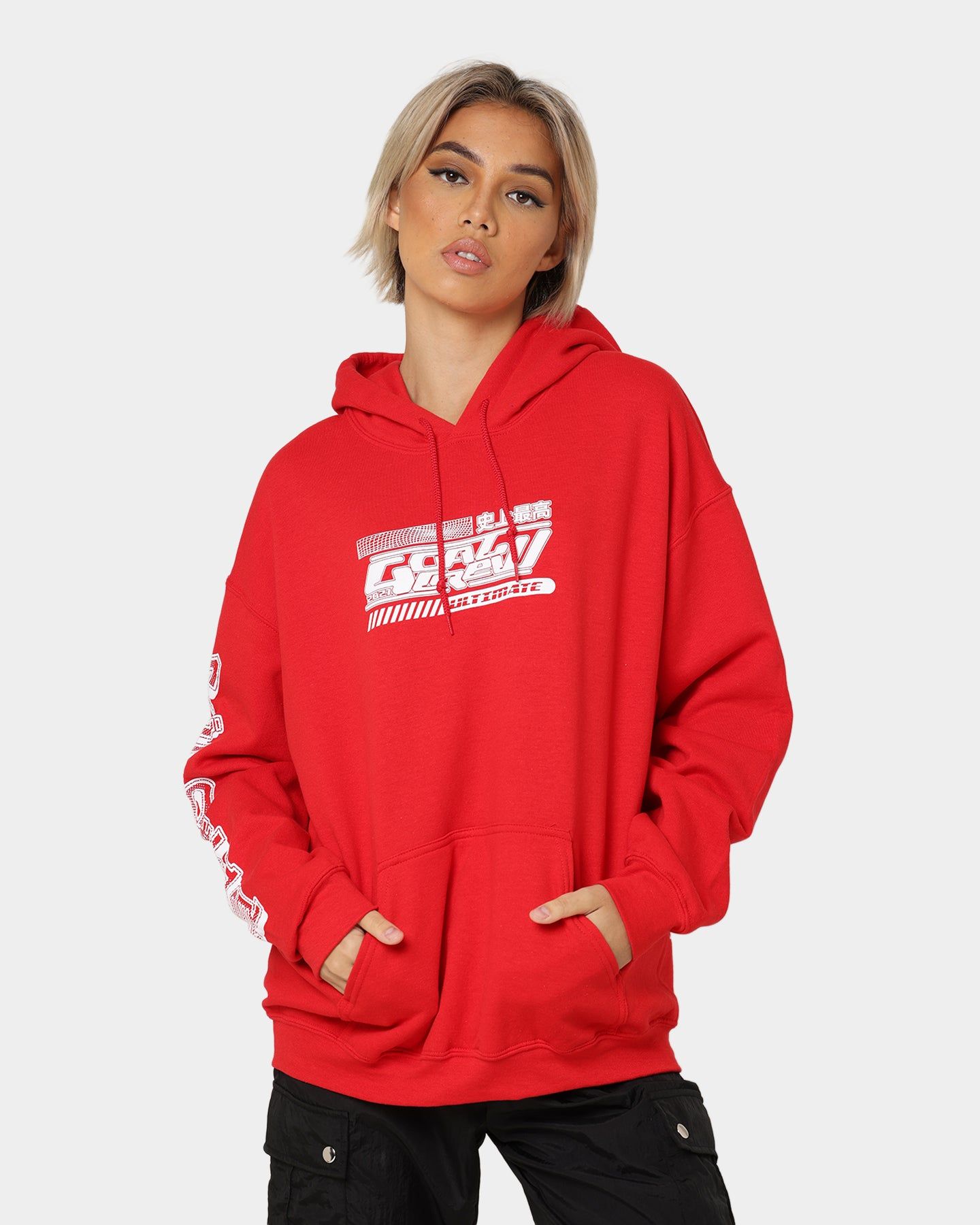 Goat Crew Anime Hoodie Red sold by Culture Kings product image thumbnail 2