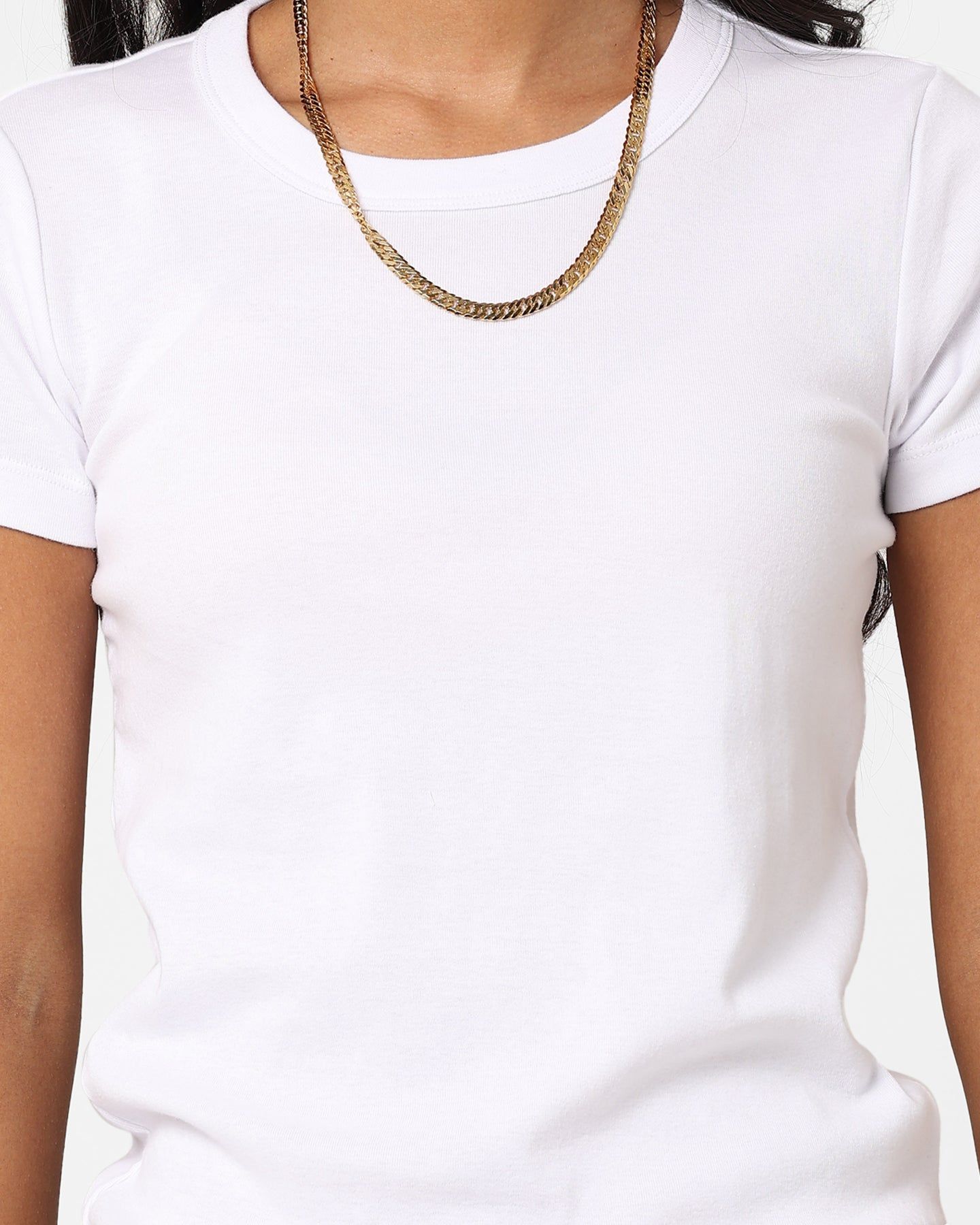AS Colour Women's Organic Rib T-Shirt White sold by Culture Kings product image thumbnail 3