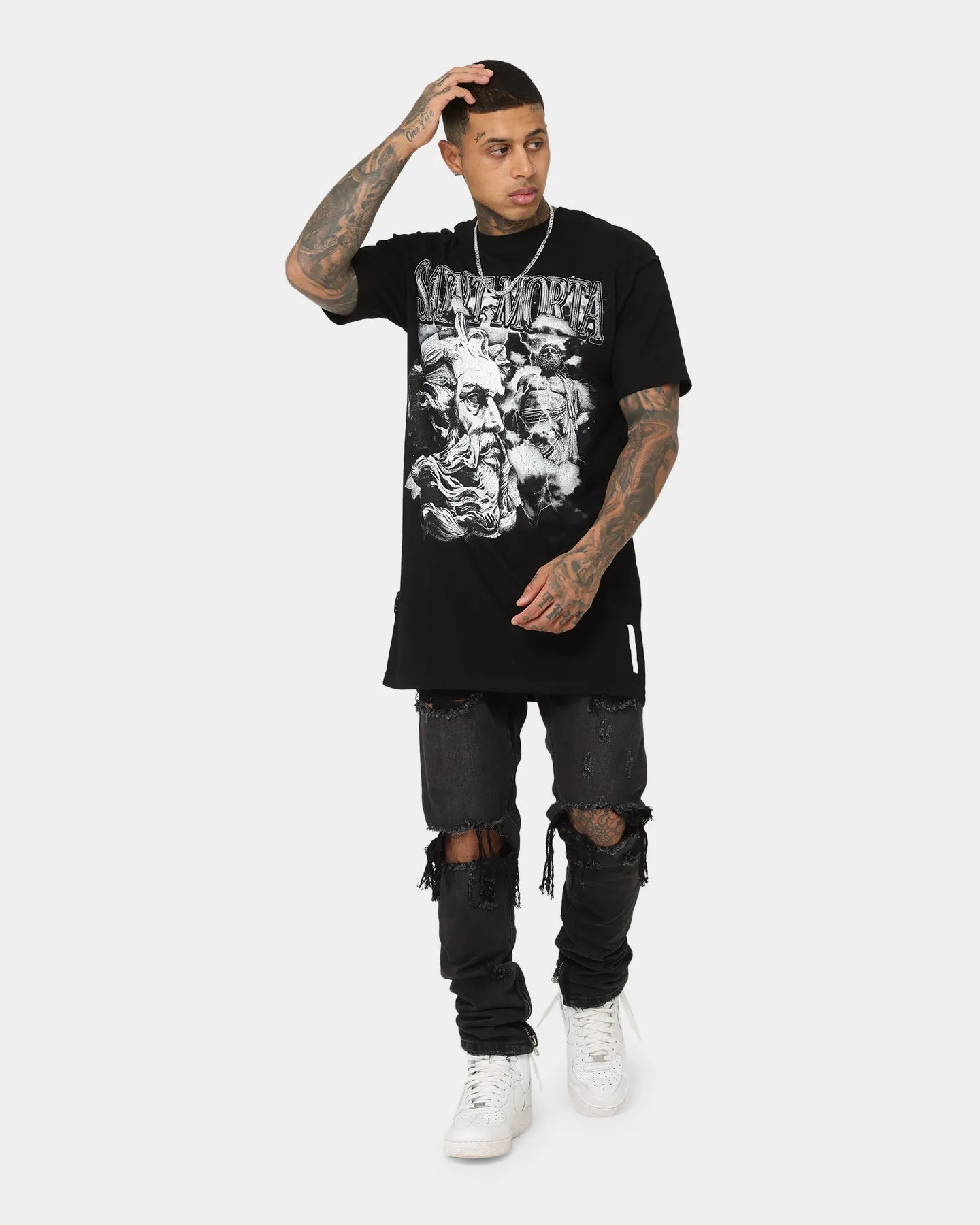 Saint Morta Zeus Lafayette T-Shirt Black sold by Culture Kings product image thumbnail 2