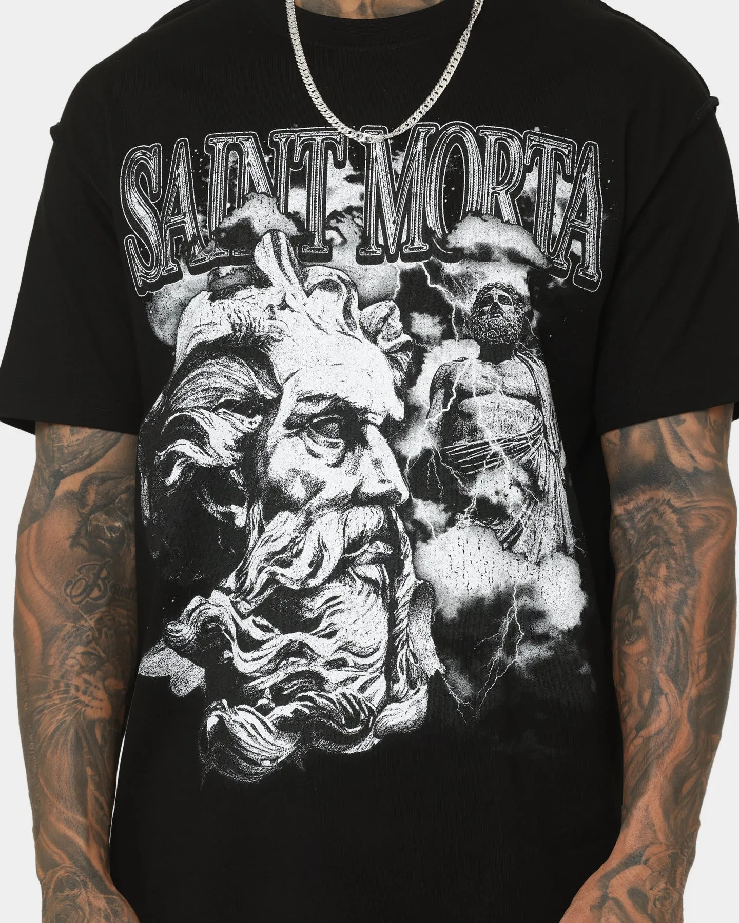 Saint Morta Zeus Lafayette T-Shirt Black sold by Culture Kings product image thumbnail 3