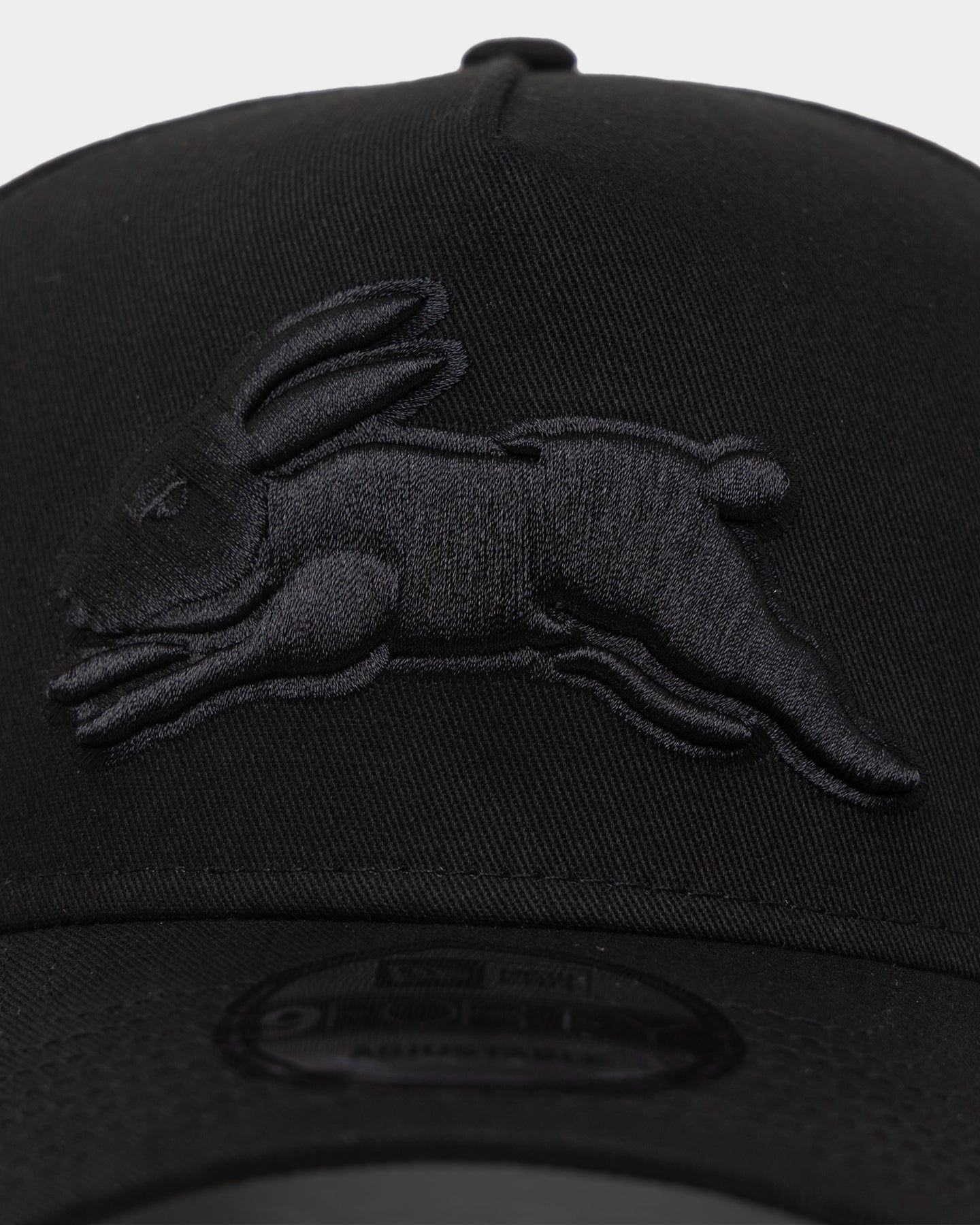 New Era South Sydney Rabbitohs 'Black On Black' 9FORTY A-Frame Snapback Black sold by Culture Kings product image thumbnail 5