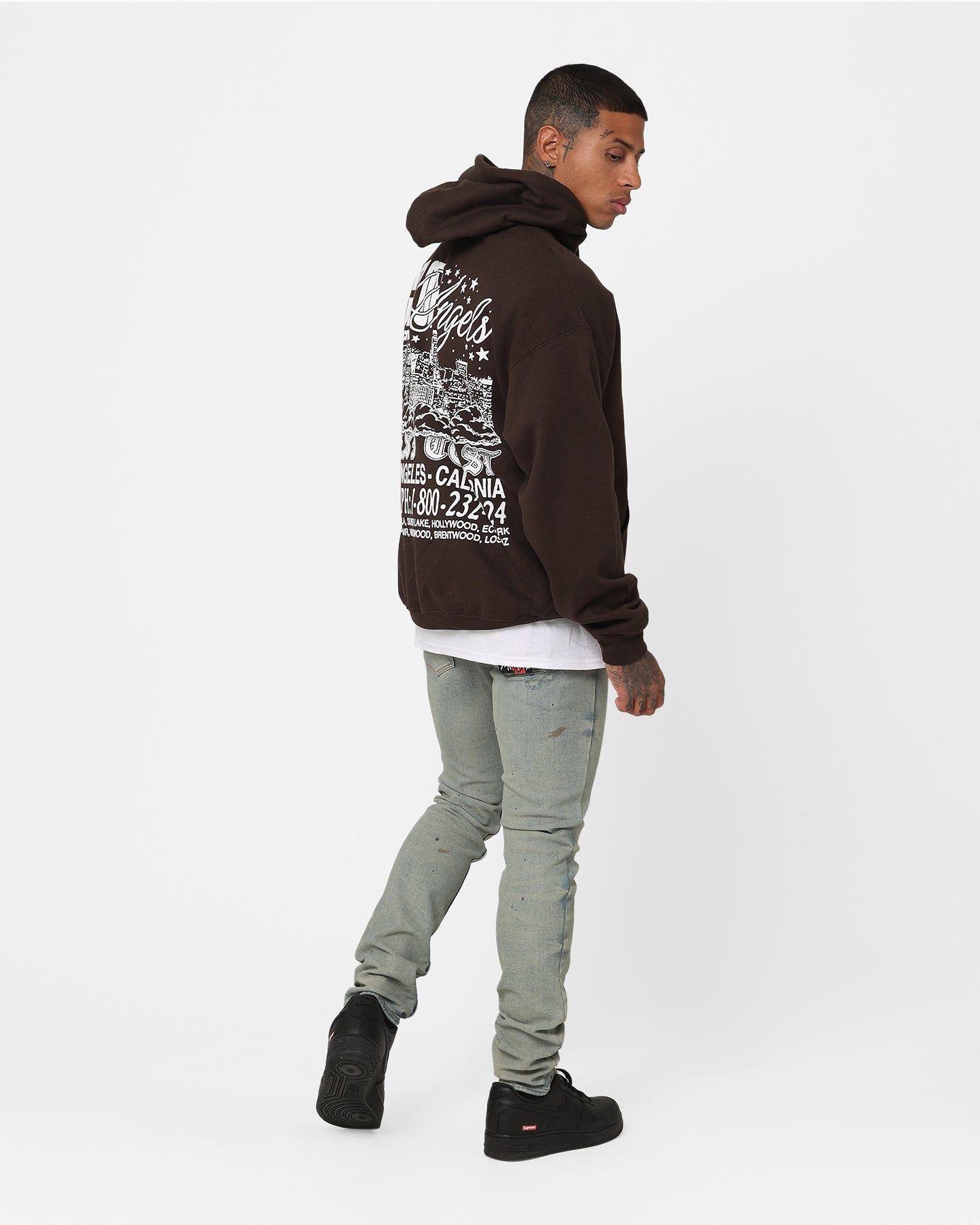 Goat Crew The City Of Angels Hoodie Brown sold by Culture Kings product image thumbnail 3