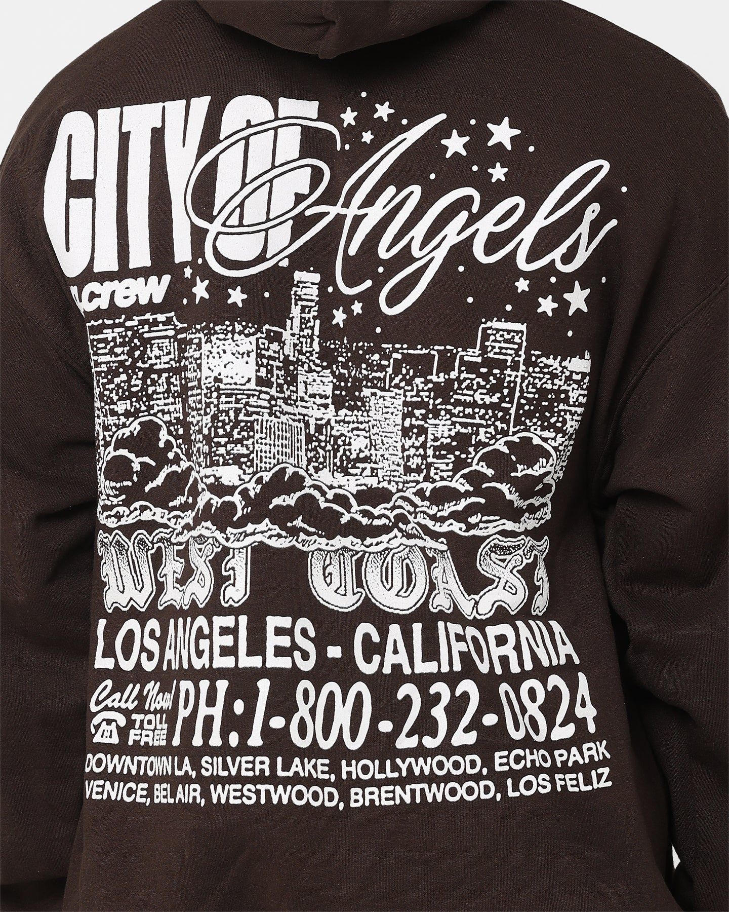 Goat Crew The City Of Angels Hoodie Brown sold by Culture Kings product image thumbnail 4