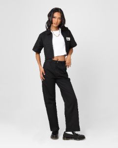 X-Girl Women's Peels Painter Pants Black sold by Culture Kings