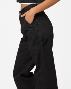 X-Girl Women's Peels Painter Pants Black sold by Culture Kings