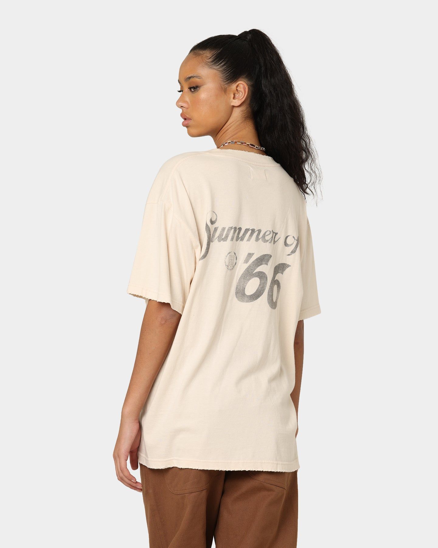 Honor The Gift Concrete Jungle T-Shirt Cream sold by Culture Kings product image thumbnail 2