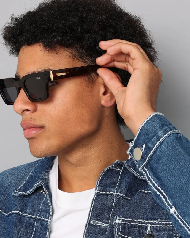 Nuqe Baker Sunglasses Tort/Gold sold by Culture Kings