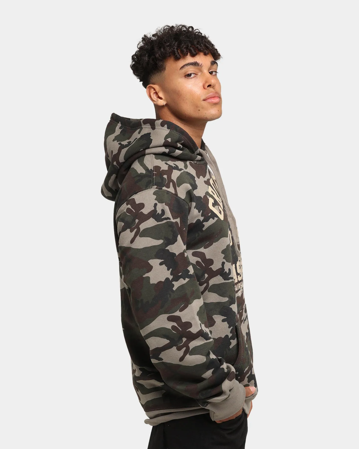 Crooks & Castles Fairfax Varsity Hoodie Camo sold by Culture Kings product image thumbnail 4