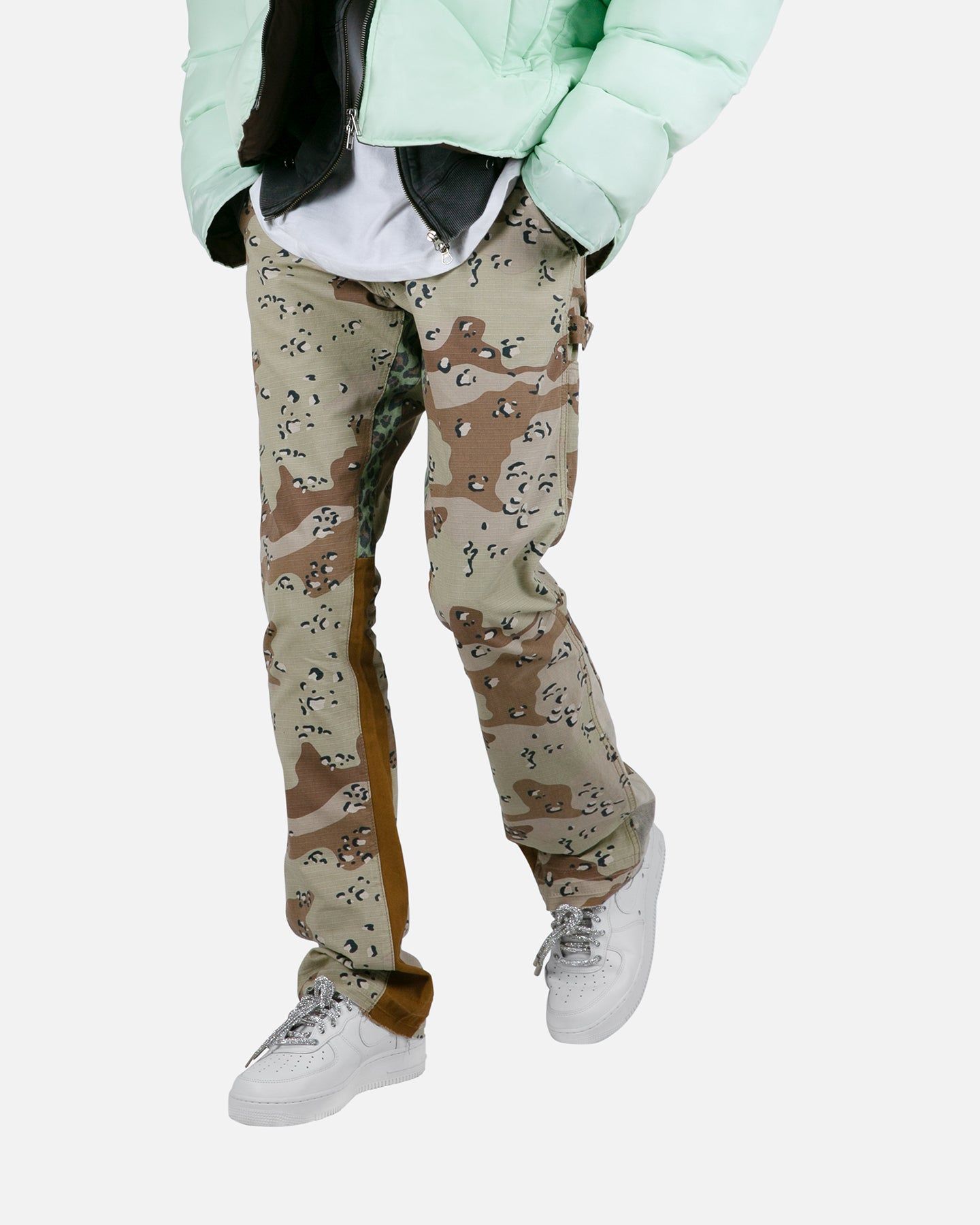 MNML B493 Flare Denim Pants Camo sold by Culture Kings product image thumbnail 6