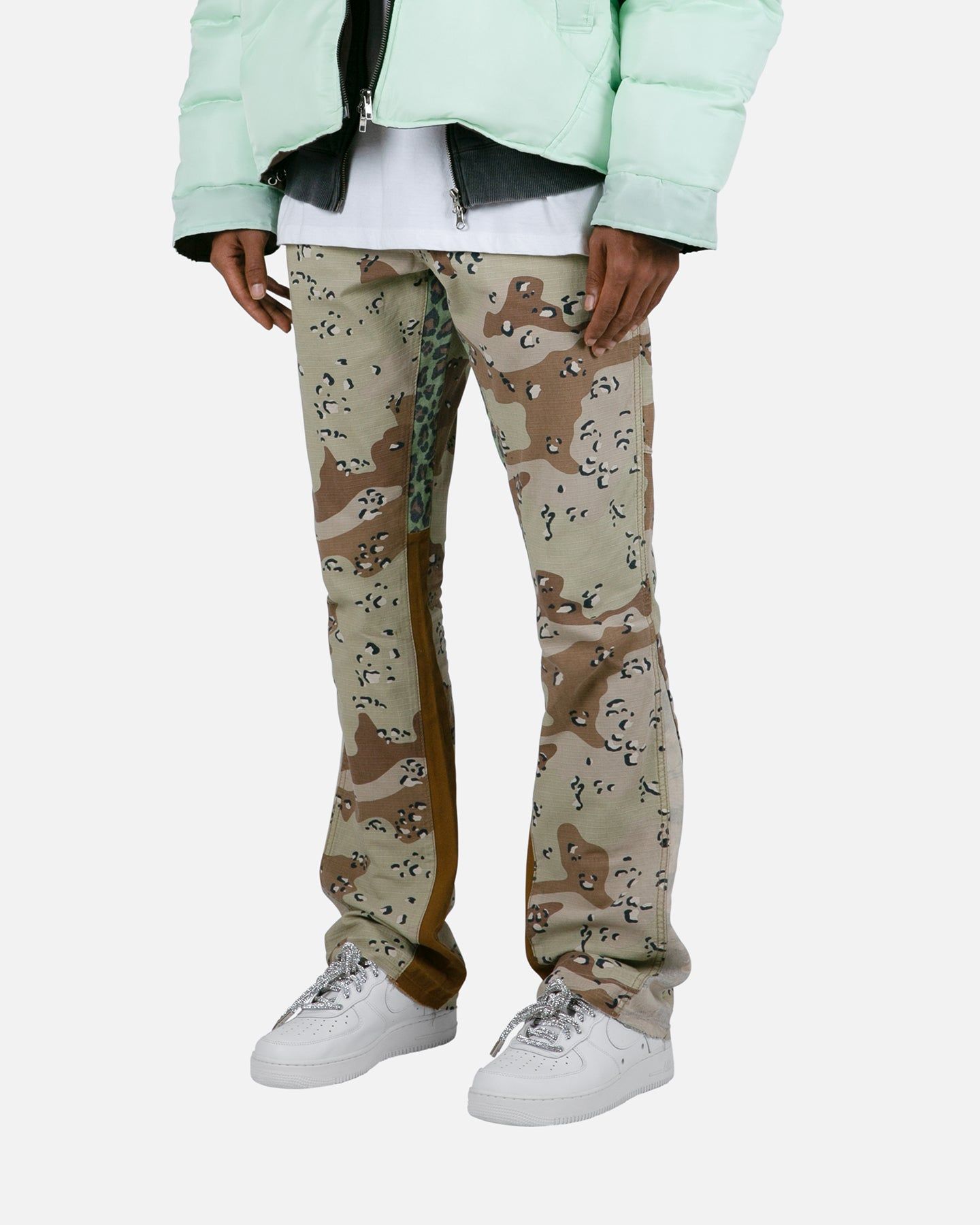 MNML B493 Flare Denim Pants Camo sold by Culture Kings product image thumbnail 2