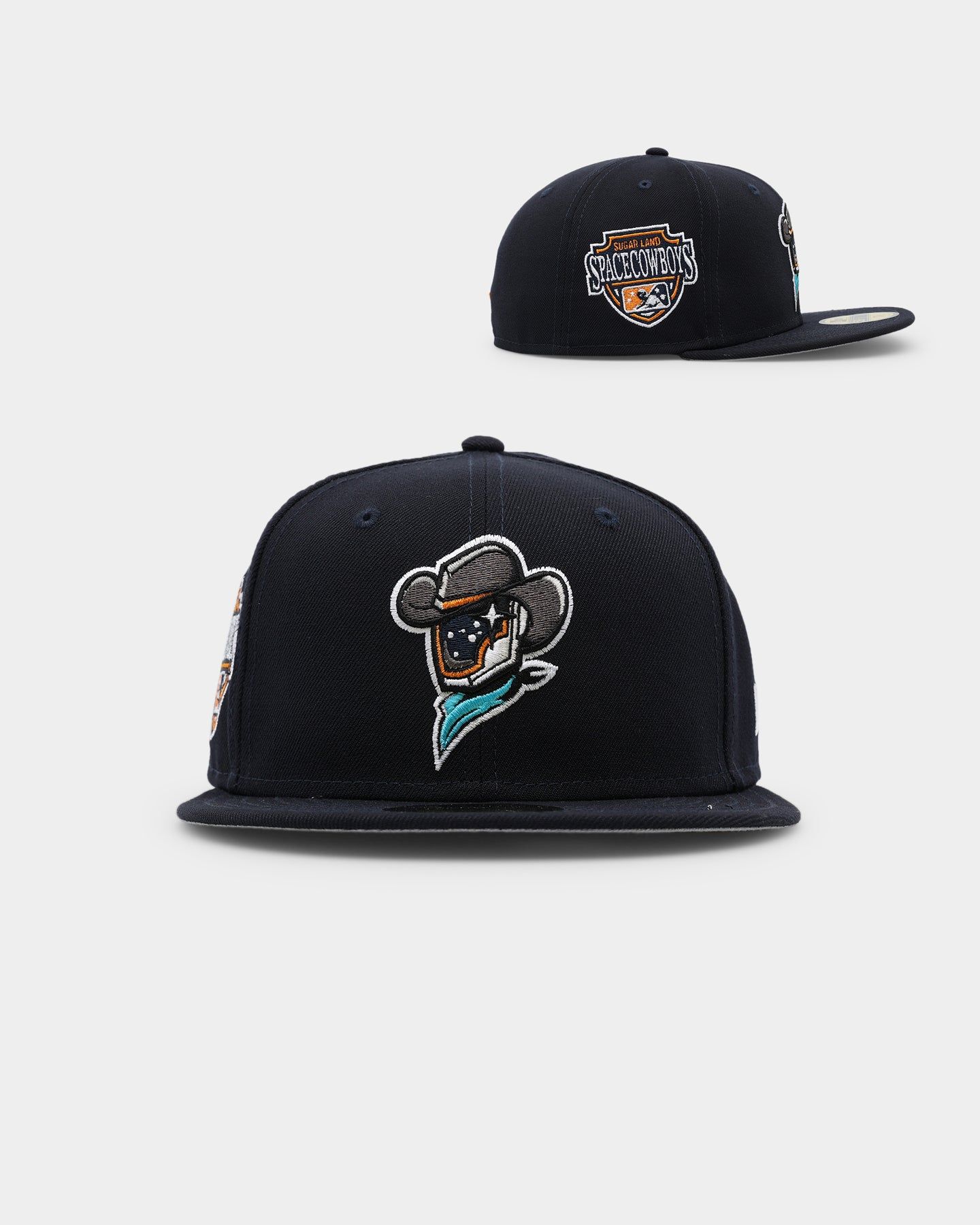 New Era Sugar Land Space Cowboys 59FIFTY Patch E1 Fitted Navy sold by Culture Kings