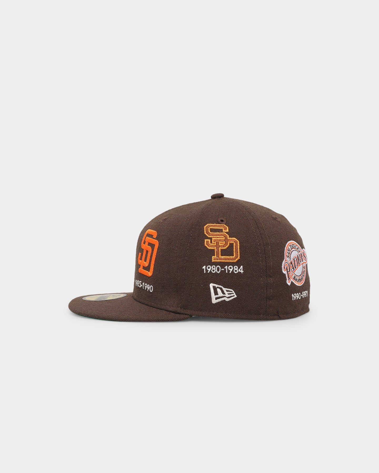 New Era San Diego Padres 'Logo Evolution' 59FIFTY Fitted Brown sold by Culture Kings product image thumbnail 4