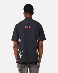 Ksubi Dancers Resort Short Sleeve Shirt Black sold by Culture Kings