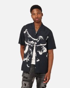 Ksubi Dancers Resort Short Sleeve Shirt Black sold by Culture Kings