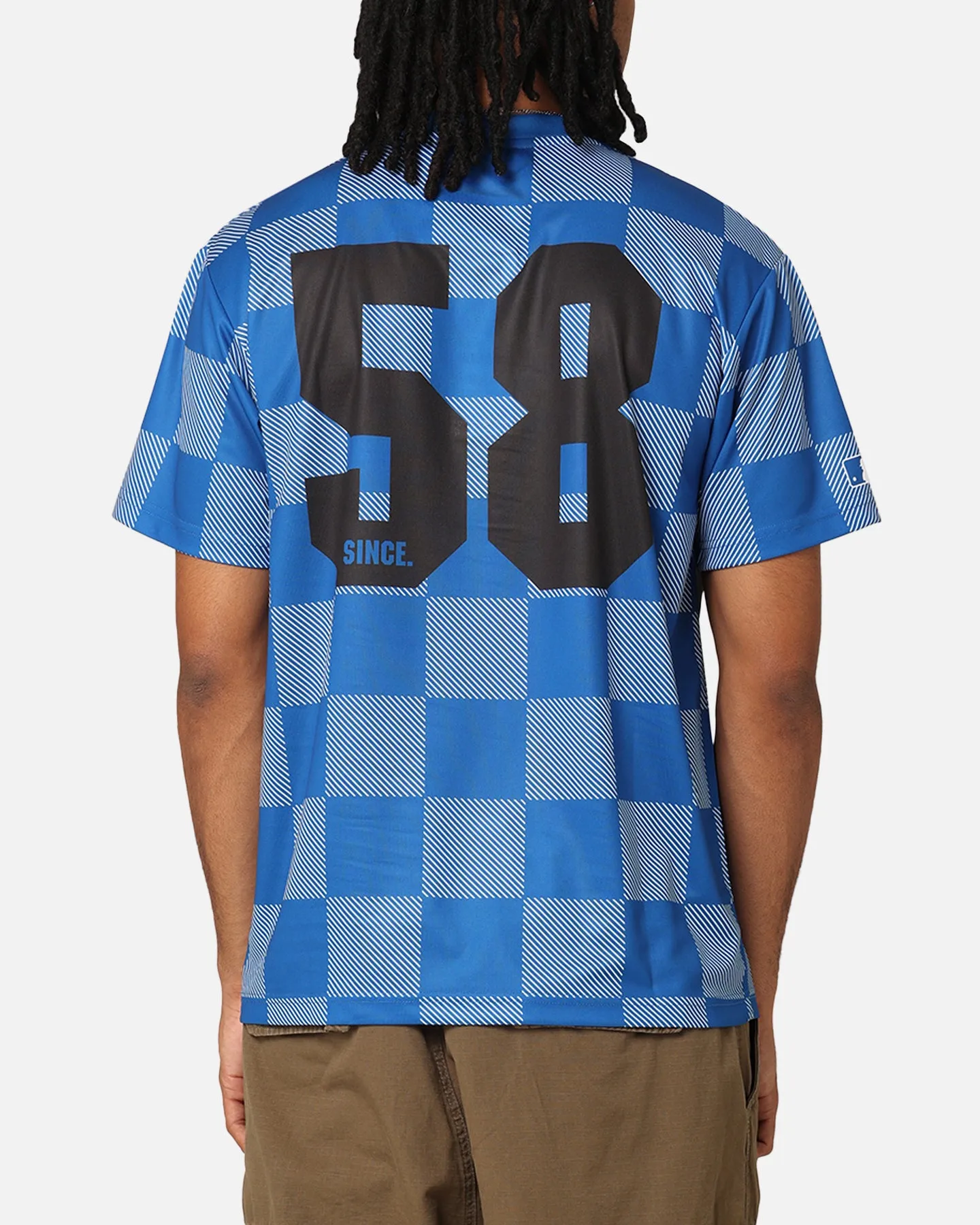 Majestic Athletic Los Angeles Dodgers Team Line Checkered Jersey White/Royal sold by Culture Kings product image thumbnail 2