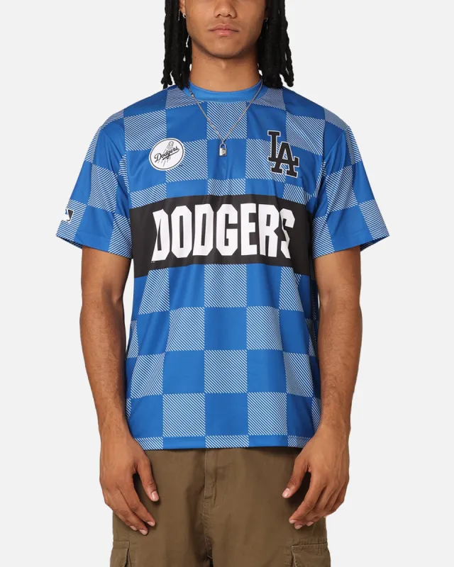 Majestic Athletic Los Angeles Dodgers Team Line Checkered Jersey White/Royal sold by Culture Kings