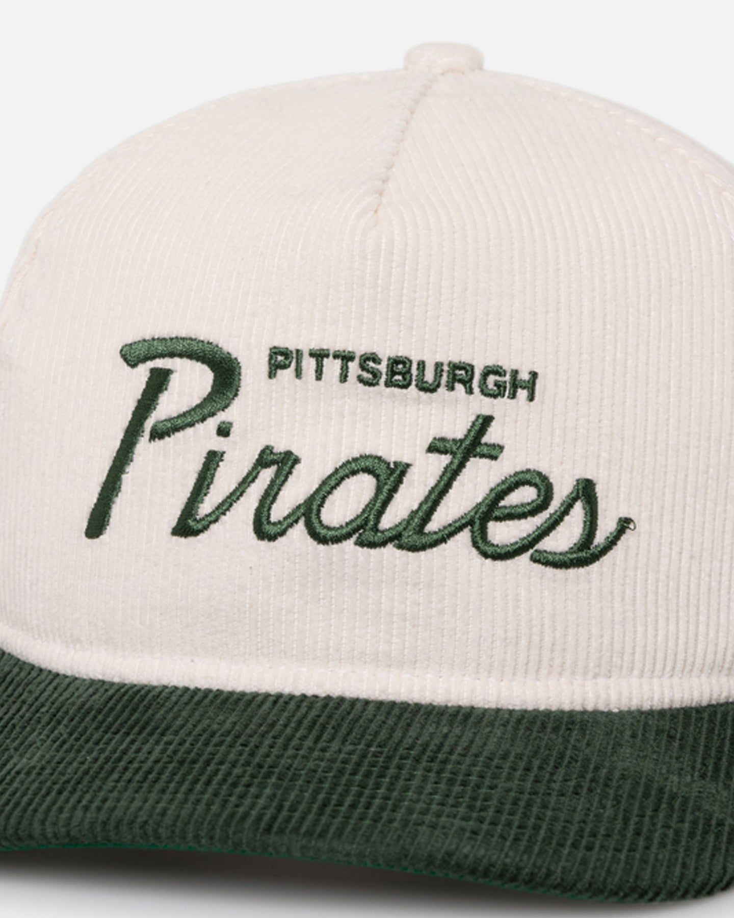 New Era Pittsburgh Pirates 'Currency Corduroy' Golfer Pre-Curved Snapback Chrome White sold by Culture Kings product image thumbnail 2