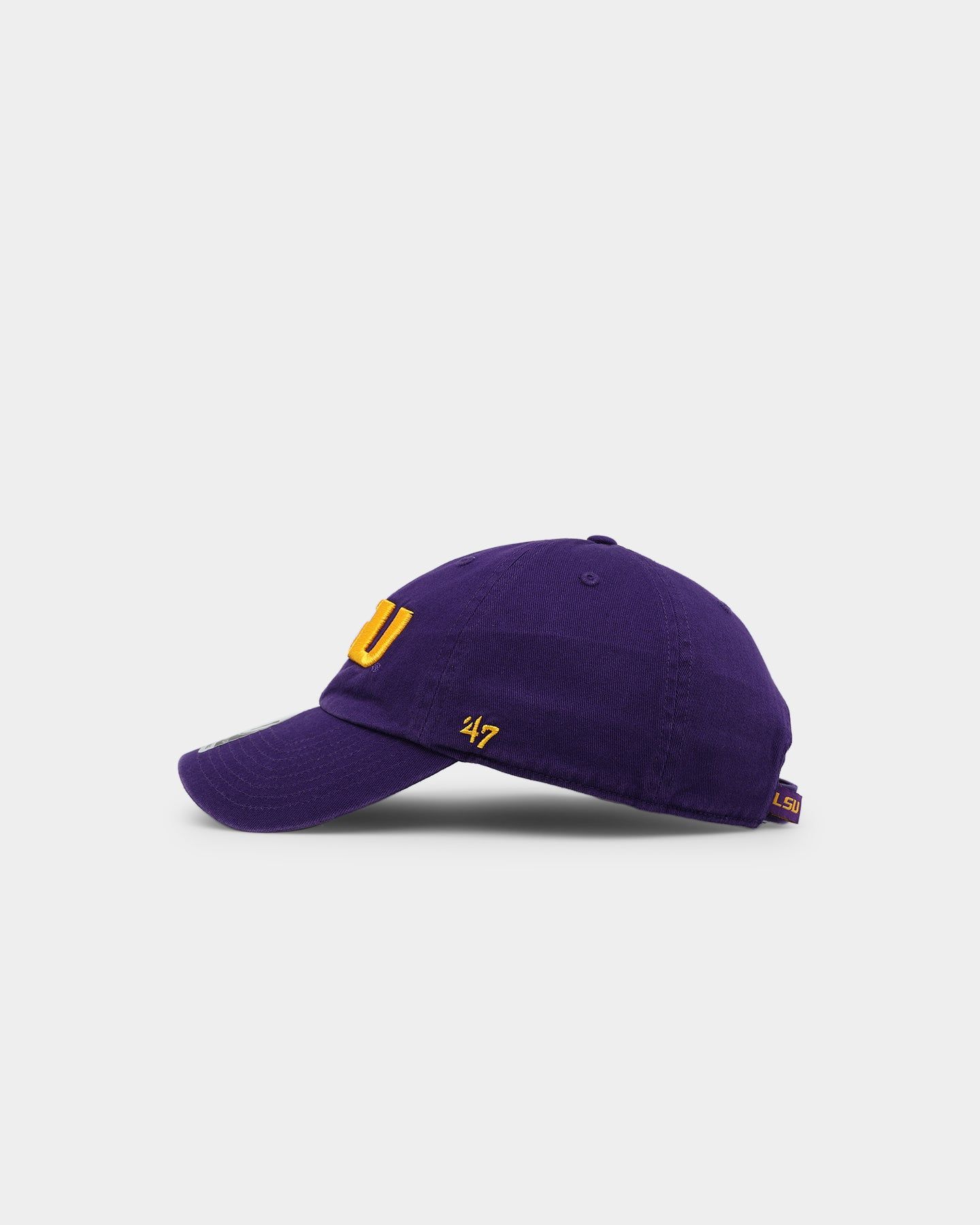 47 Brand Louisiana State Tigers LSU '47 Clean Up Strapback Purple sold by Culture Kings product image thumbnail 4
