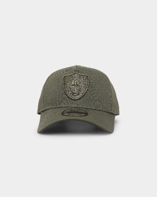 New Era Las Vegas Raiders Tonal 9FORTY A-Frame Snapback Olive sold by Culture Kings