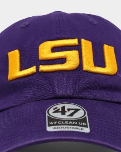 47 Brand Louisiana State Tigers LSU '47 Clean Up Strapback Purple sold by Culture Kings