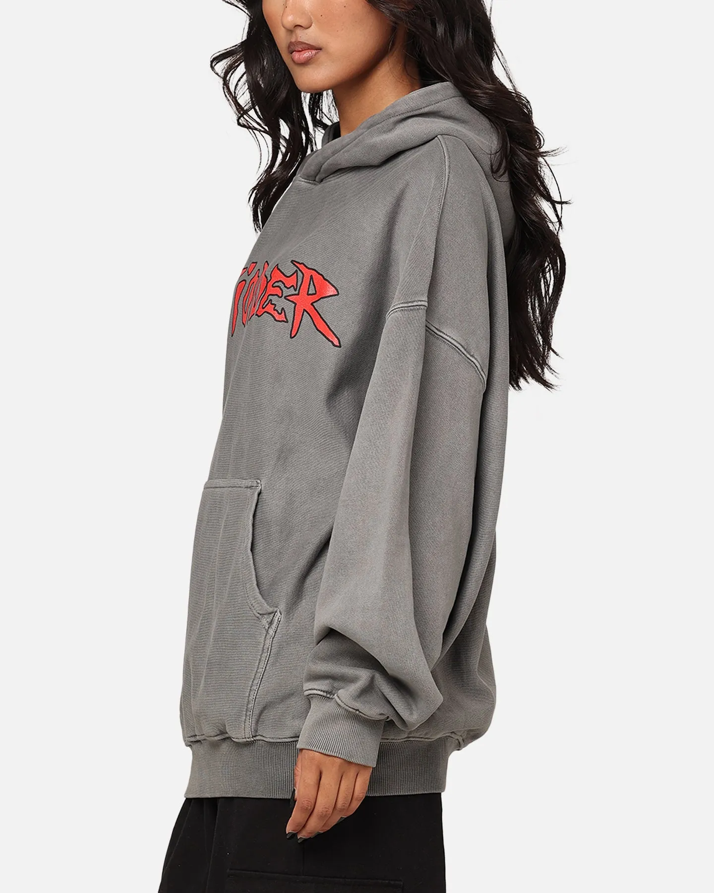 The Anti Order Pseudo Premium Hoodie Washed Charcoal sold by Culture Kings product image thumbnail 5