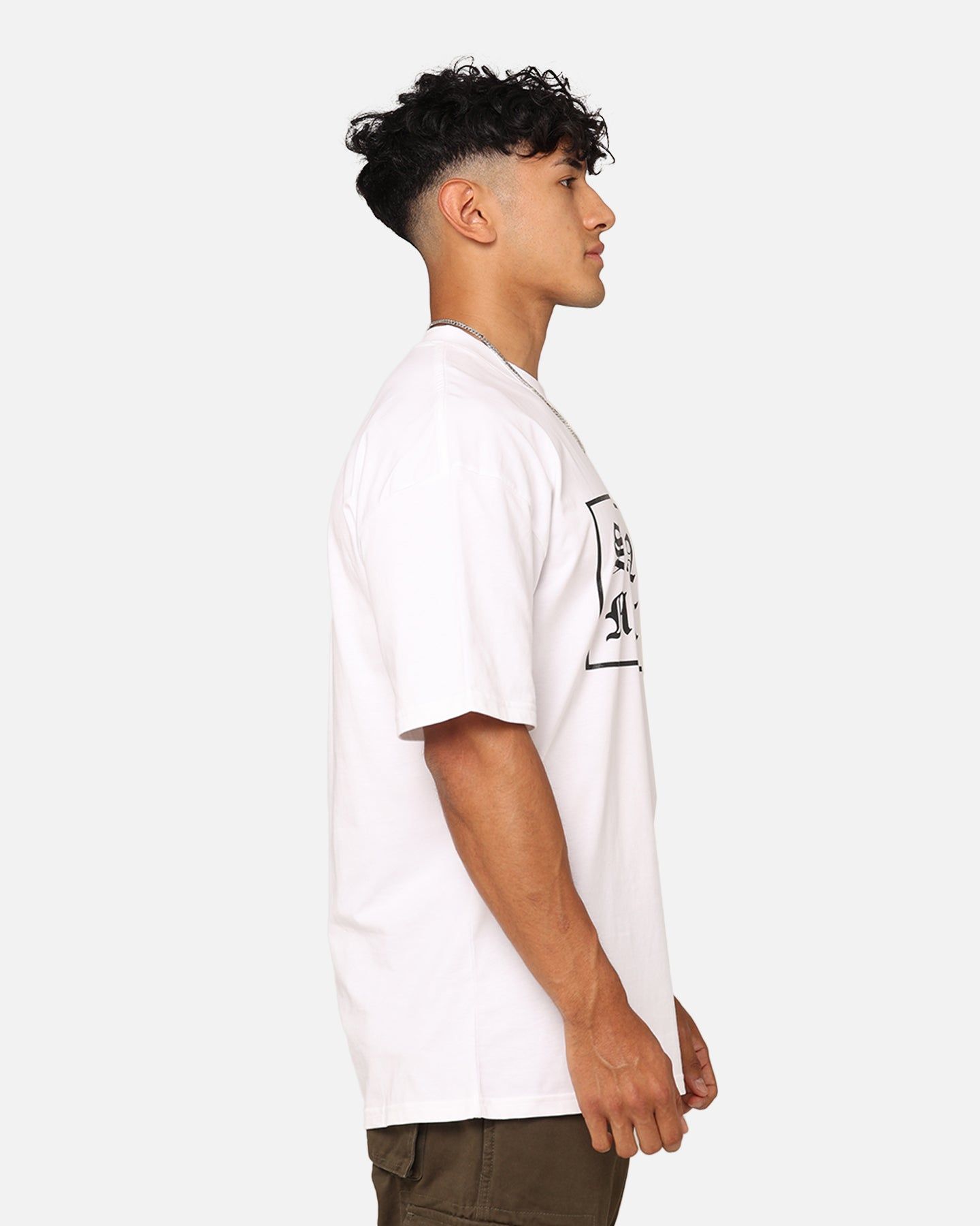 Saint Morta Gothic Box Logo T-Shirt White sold by Culture Kings product image thumbnail 5