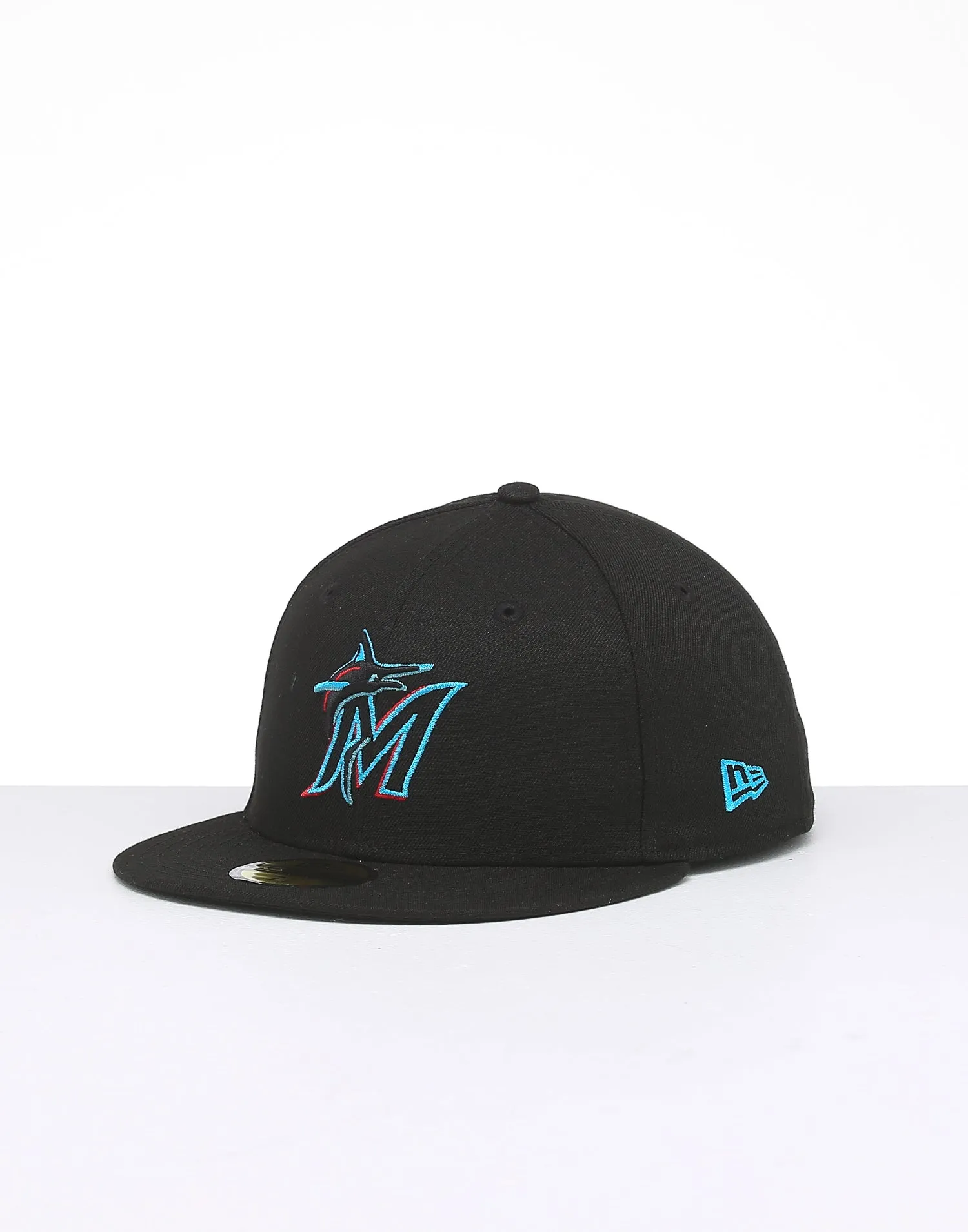 New Era Miami Marlins 59FIFTY Fitted Black/OTC sold by Culture Kings